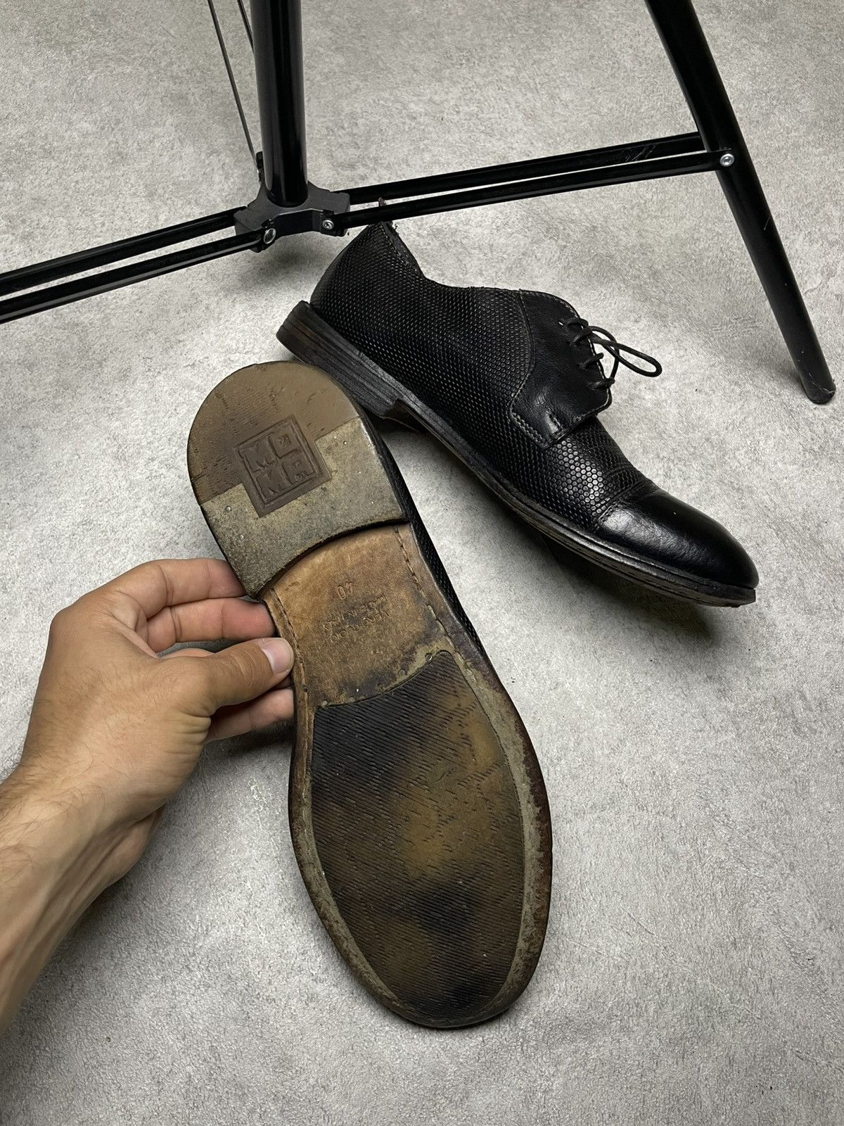 MoMA Y’s RARE Moma Leather AvantGarde Boots A.S. 98 Frye Style Size US 10 / EU 43 - 3 Thumbnail