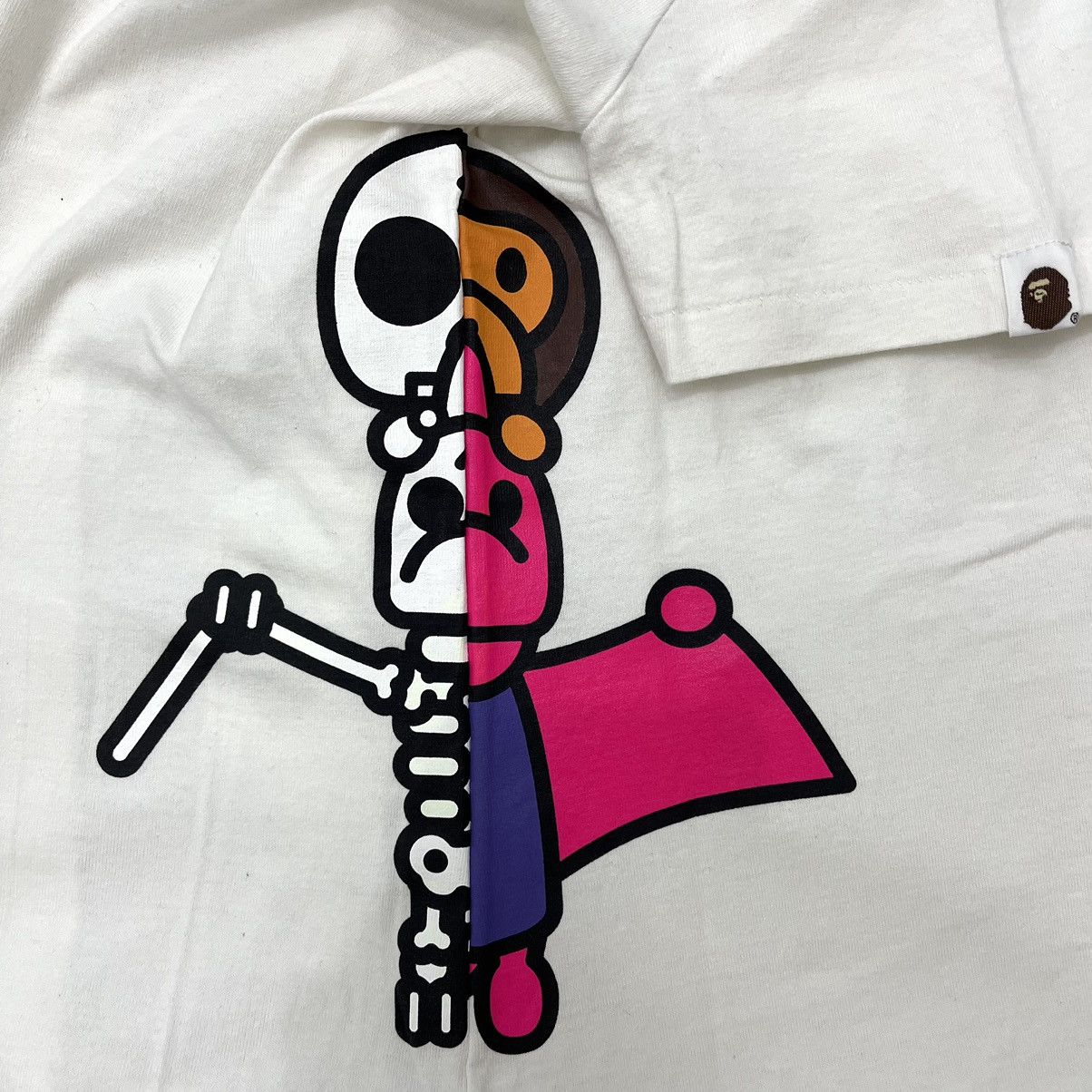 Bape Vintage Bape ABathing Ape Dinosaurs White Tee Size S / US 4 / IT 40 - 11 Thumbnail