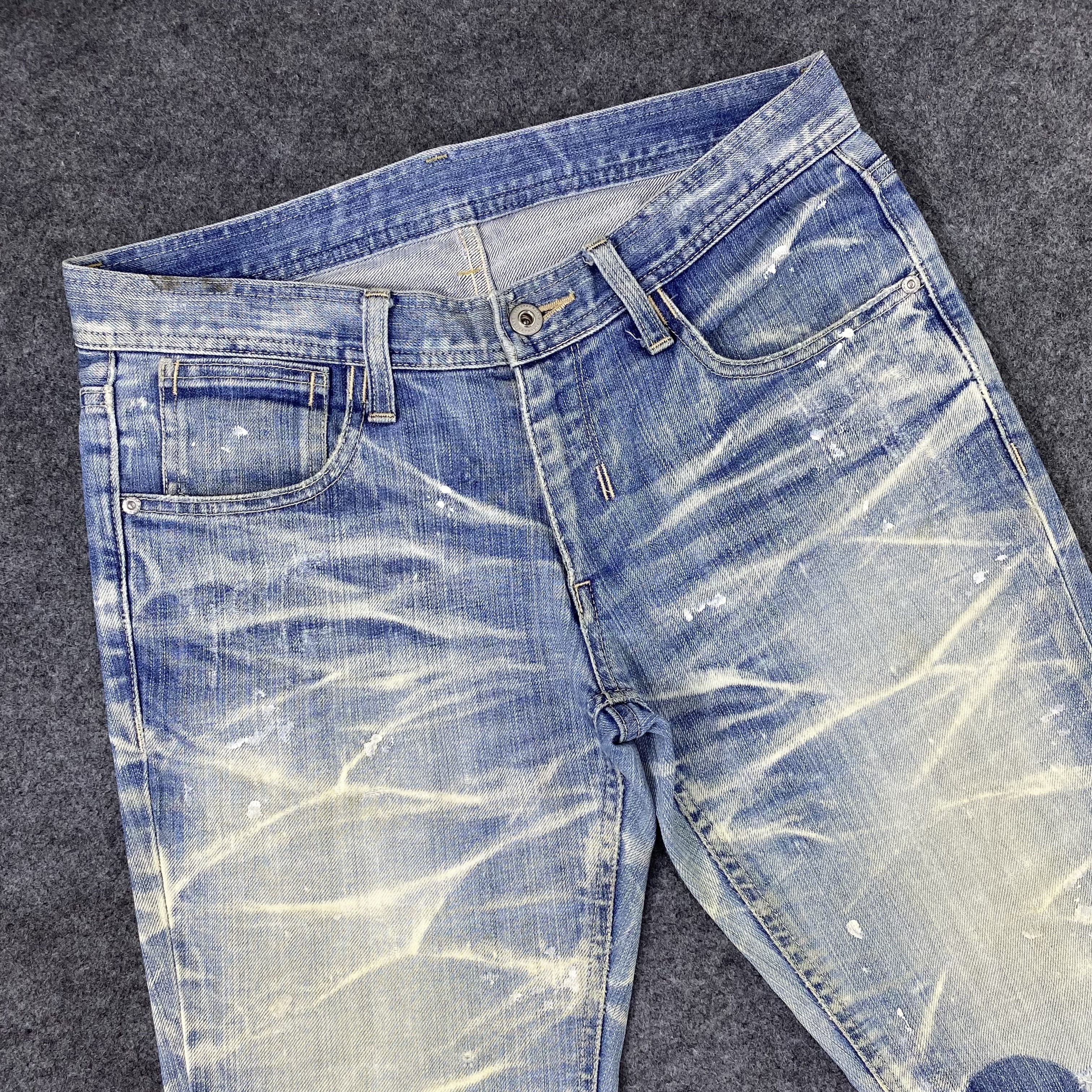 Black Barrett × Jean × Neil Barrett Black Barrett by Neil Barrett Blue Wash Jeans-J1188 Size US 32 / EU 48 - 5 Thumbnail
