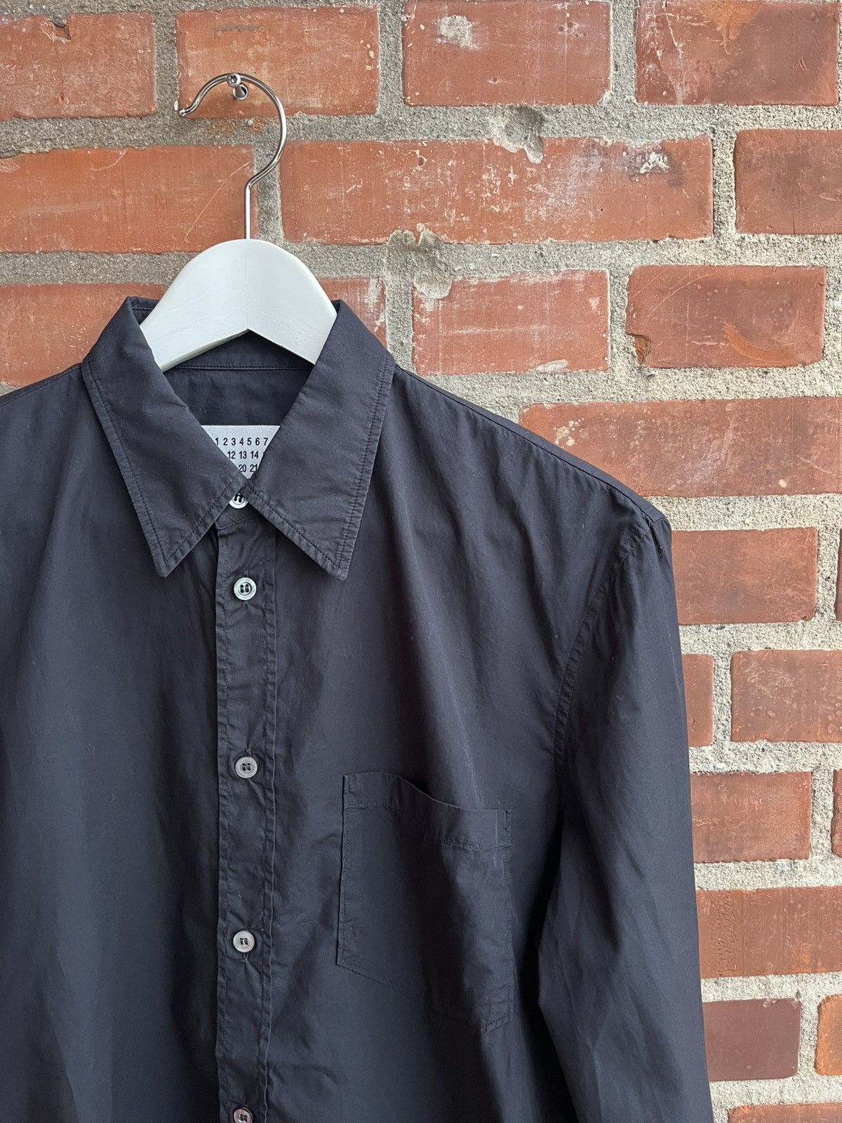 Maison Margiela Maison Margiela 10 Poplin Pocket Shirt Size US S / EU 44-46 / 1 - 2 Thumbnail
