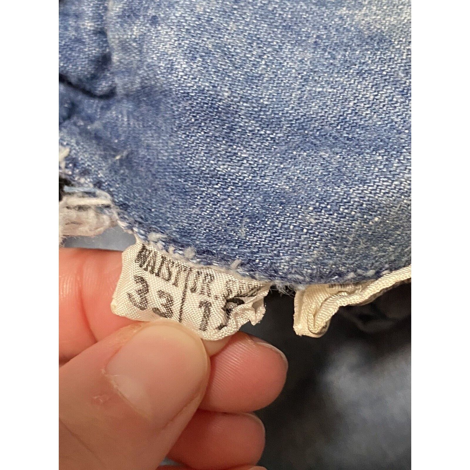 Faded Glory VTG 70s Faded Glory Appendagez Denim Jeans Bell Bottoms Size 29" - 7 Thumbnail