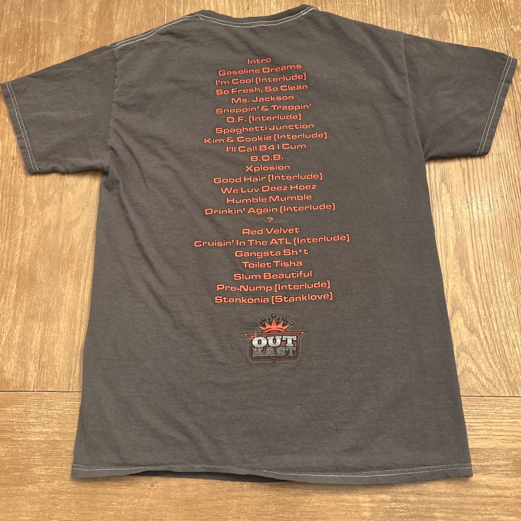 Doublet OUTKAST Stankonia Album T-Shirt Double-Sided Gray Hip Hop Size S Mens Size US S / EU 44-46 / 1 - 6 Thumbnail