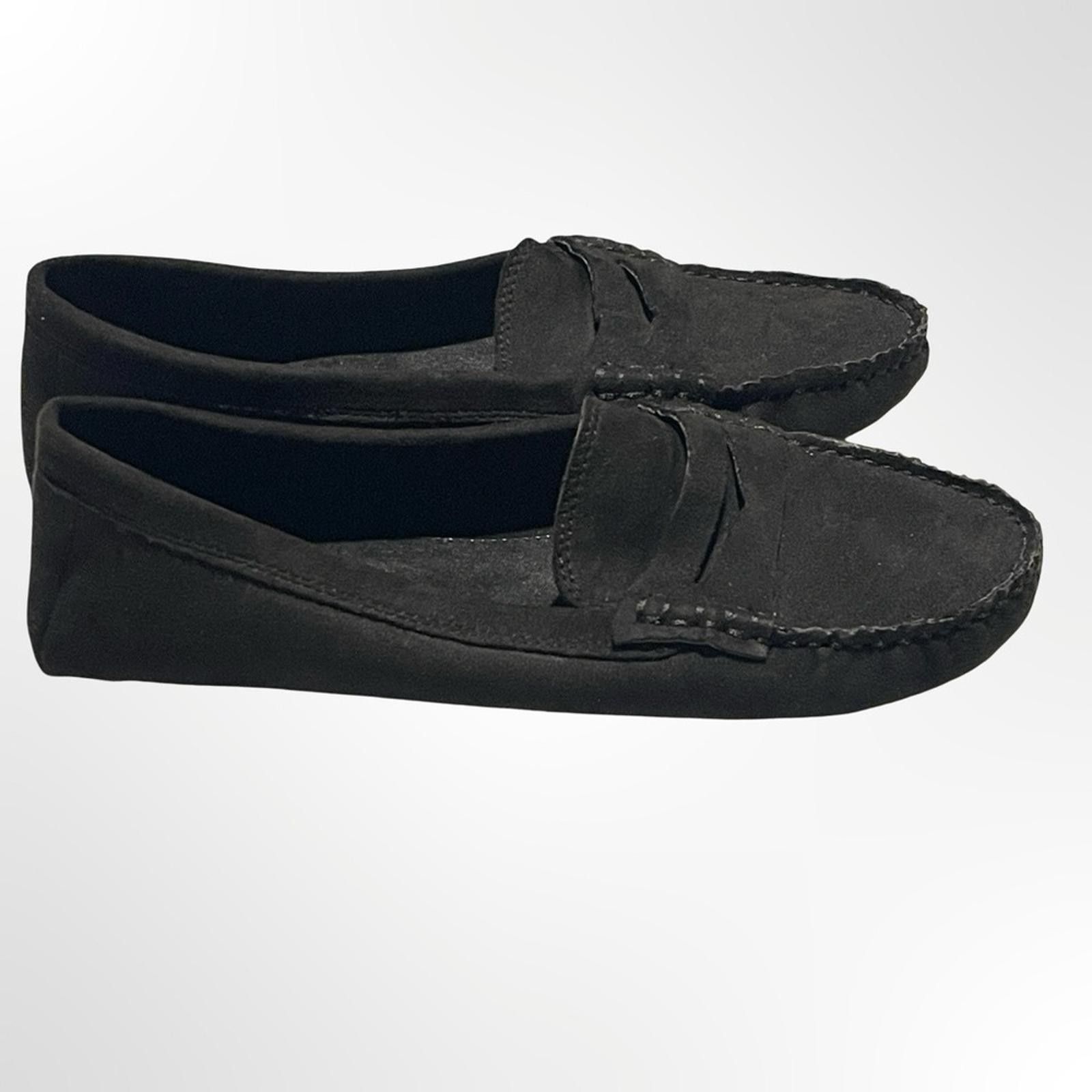 H&M H&M Black Suede Penny Loafers - Women size 7 NWOT Size US 7 / IT 37 - 2 Thumbnail