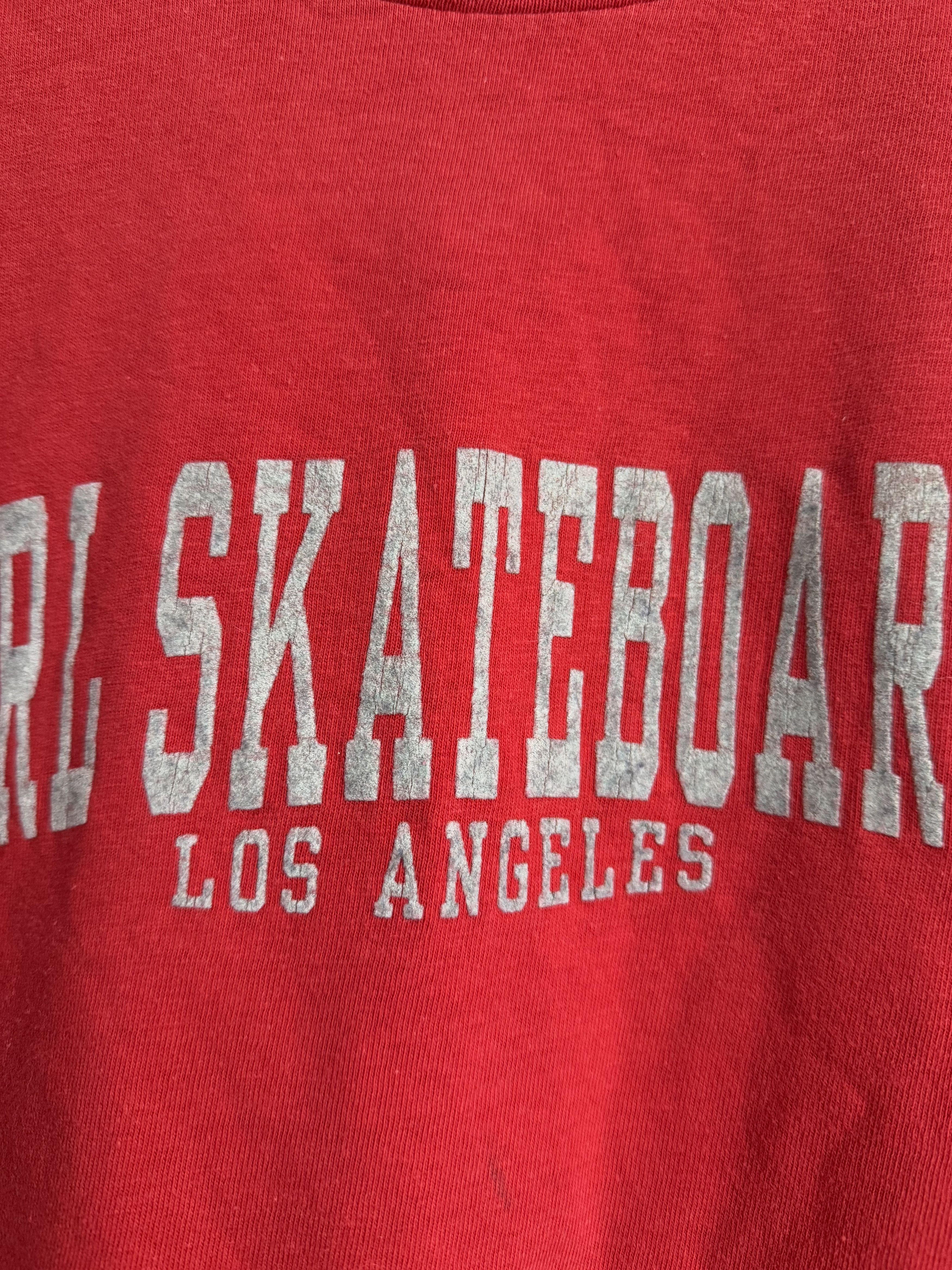 Girl Skateboards × Hook-Ups × Vintage Vintage 90s Girl Skateboards Los Angeles t-shirt Size US L / EU 52-54 / 3 - 3 Thumbnail