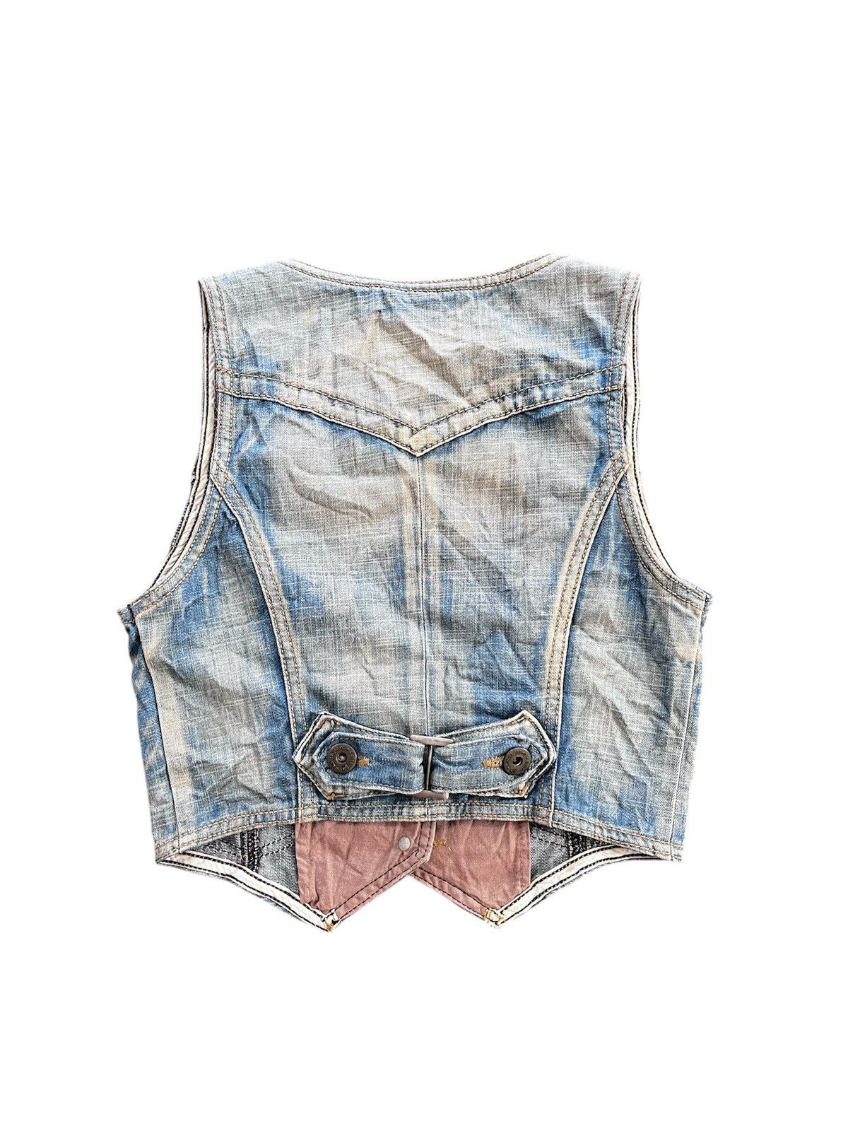 Japanese Brand LOTITS VEST FADED JEANS Size US S / EU 44-46 / 1 - 2 Thumbnail
