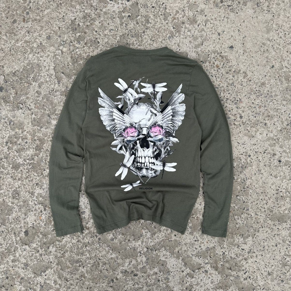 True Religion Vintage Japanese Style Adult Religion Long-sleeve T-shirts Size US S / EU 44-46 / 1 - 1 Thumbnail