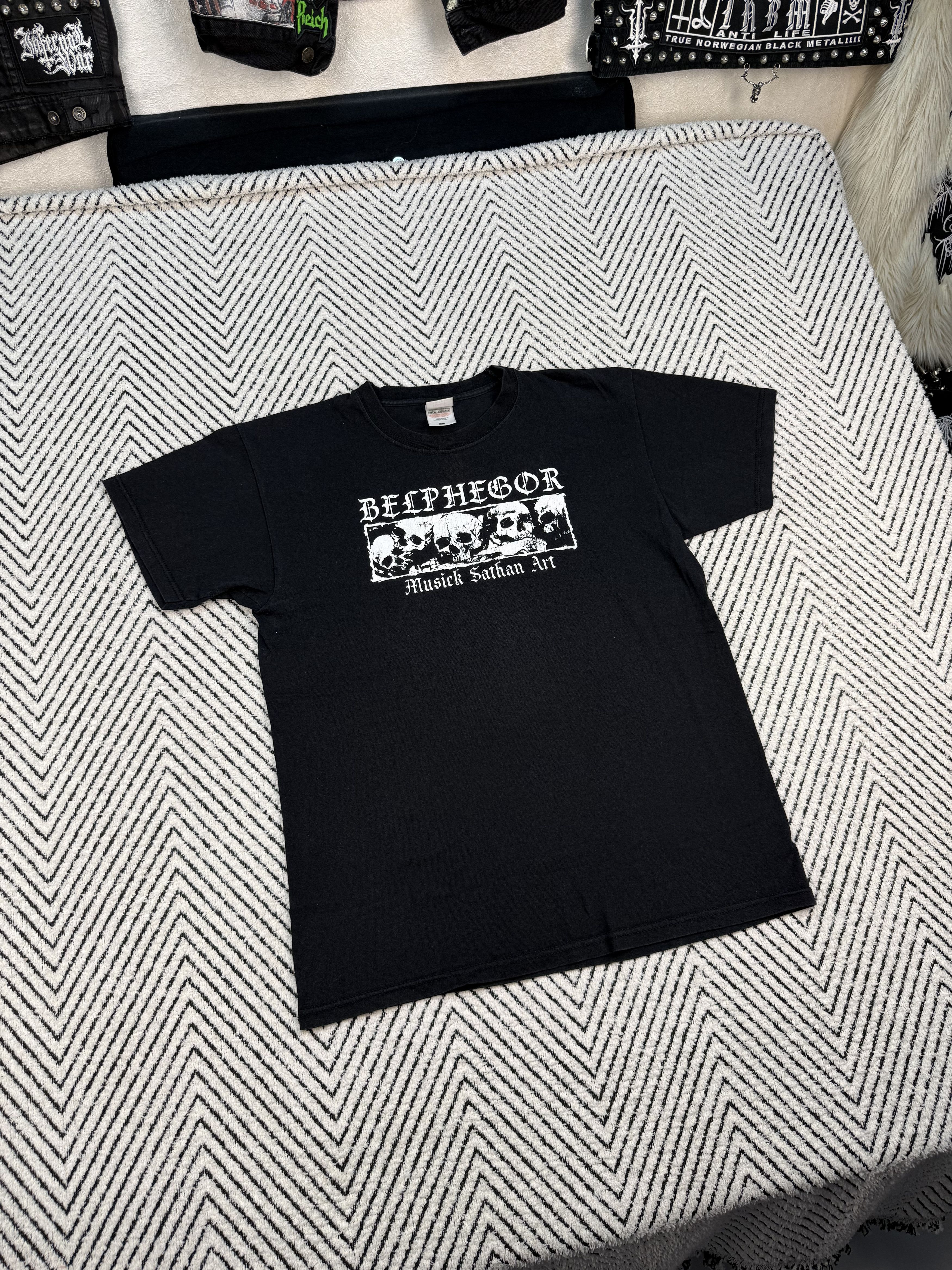 Band Tees × Vintage Goatmoon Vintage Black metal T Shirt | Grailed