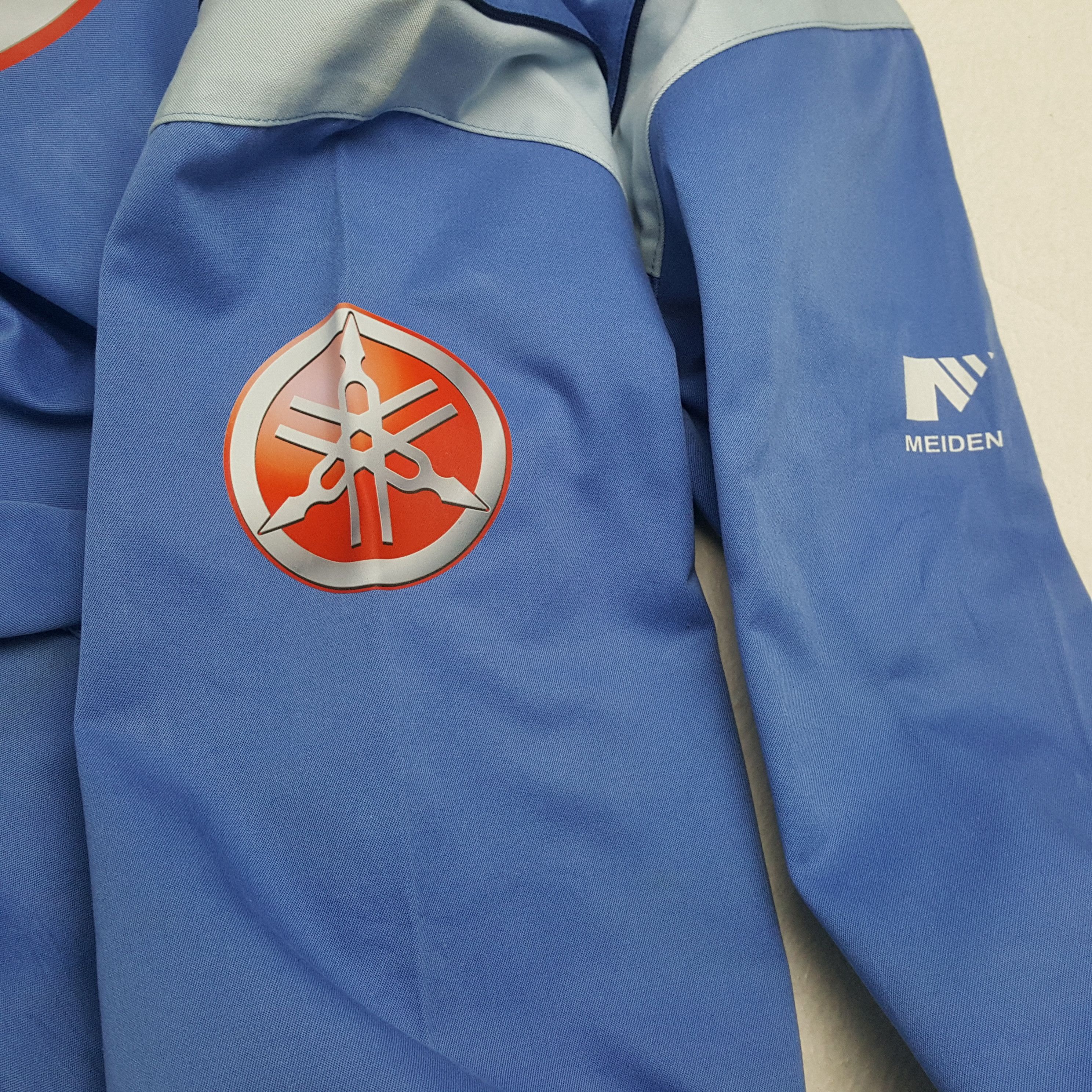 Japanese Brand × Vintage YAMAHA Japanese Brand Workwear Custom Art Jacket Size US M / EU 48-50 / 2 - 7 Thumbnail