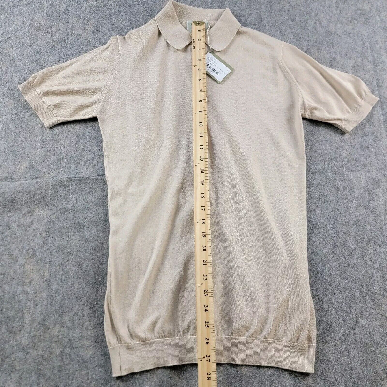 John Smedley John Smedley x Todd Snyder Cotton Adrian Polo Shirt Size US S / EU 44-46 / 1 - 6 Thumbnail