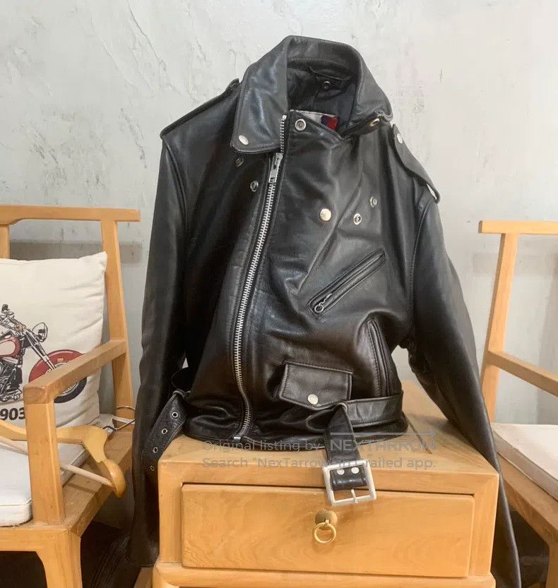 Schott Schott Classic biker suit Size US L / EU 52-54 / 3 - 3 Thumbnail