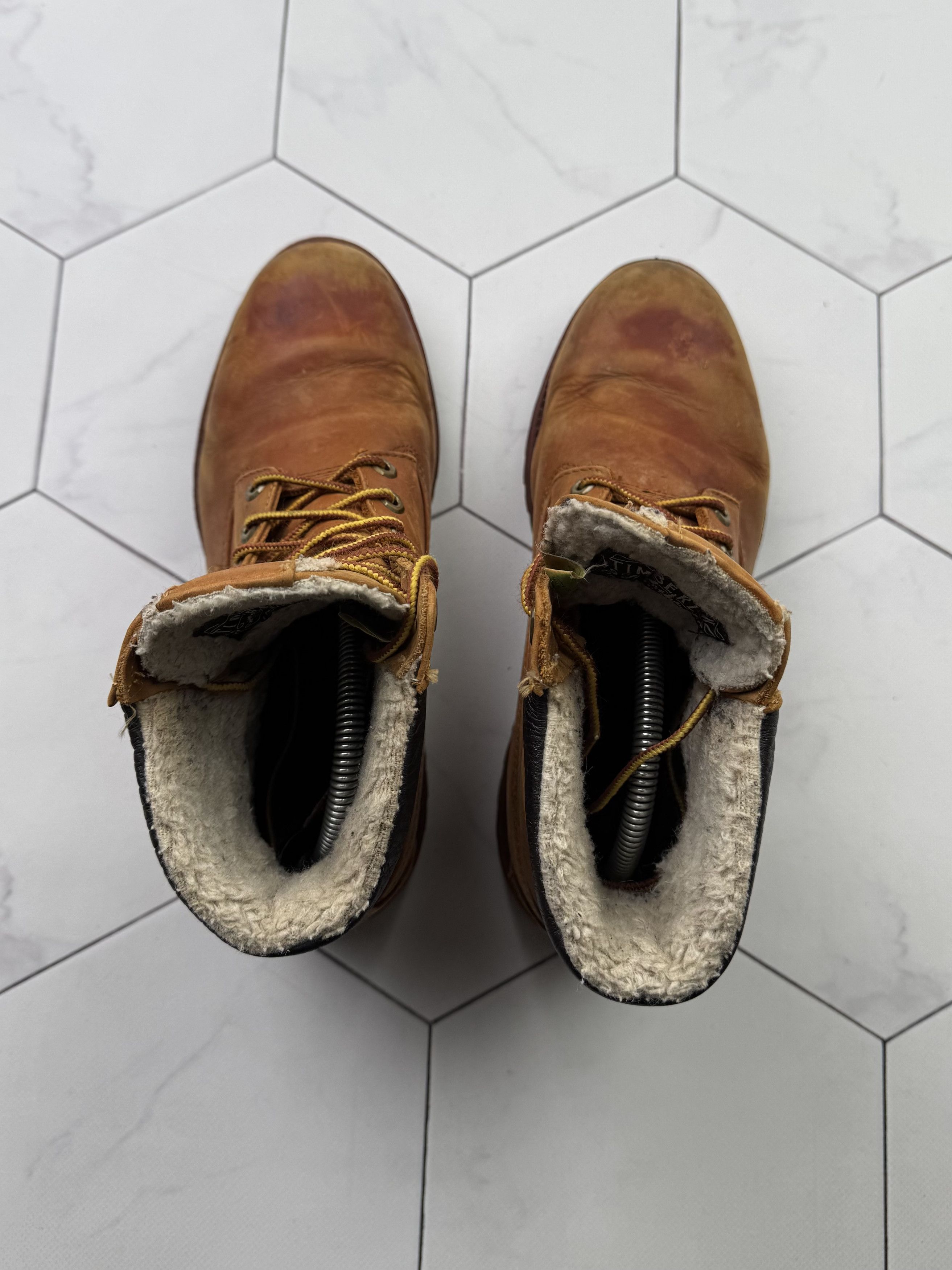 Timberland Timberland Vintage Faded Leather Boots (B562)E2 Size US 8.5 / EU 41-42 - 11 Thumbnail