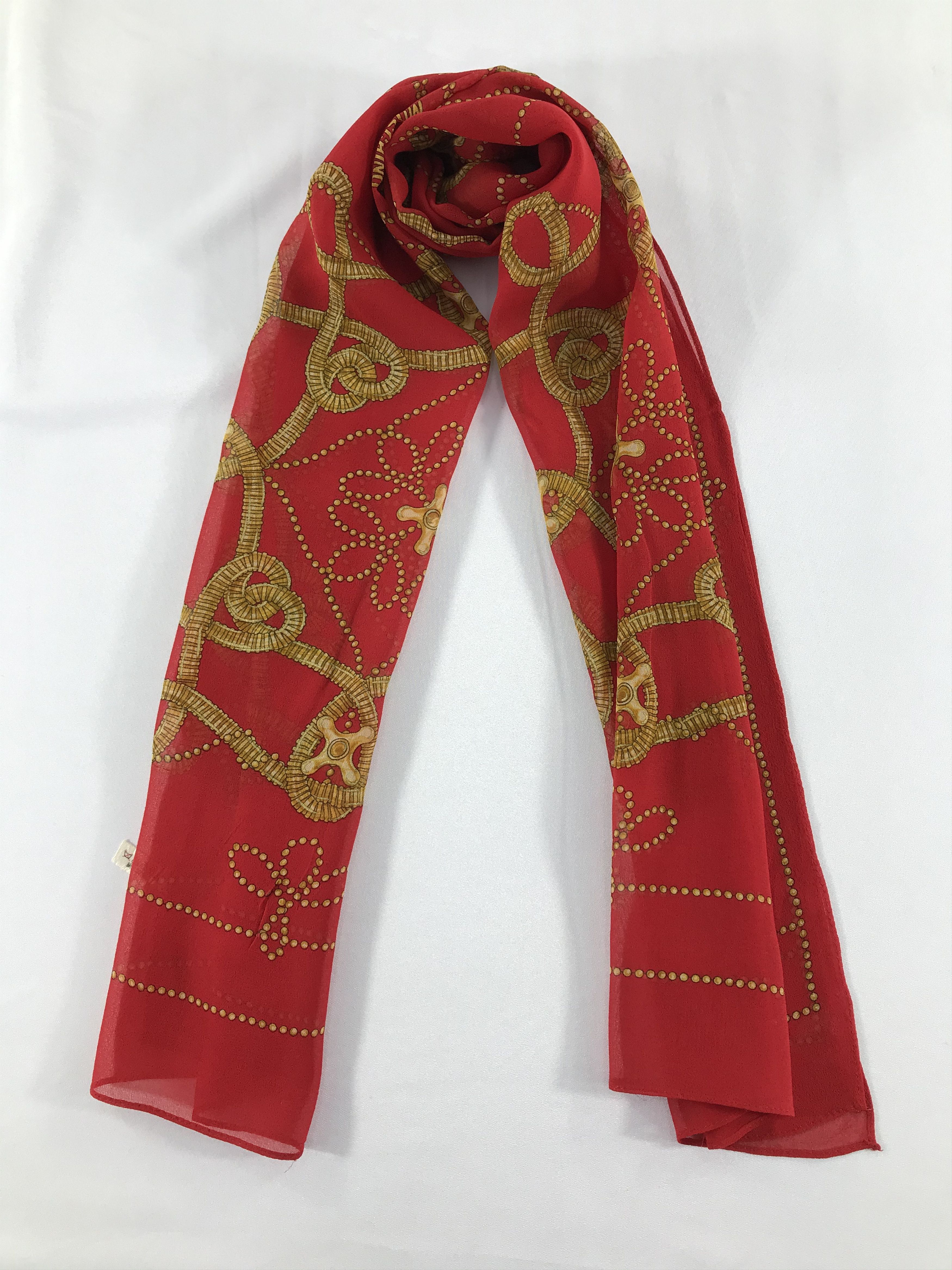 Vintage Vintage Moschino Silk Scarf Size ONE SIZE - 1 Thumbnail
