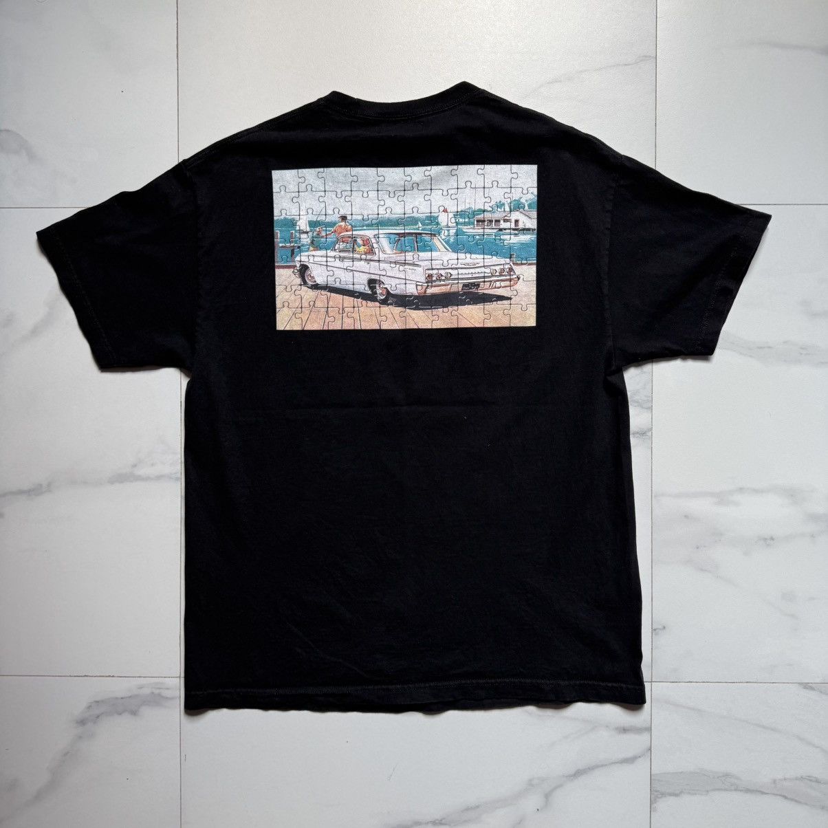 Vintage Vintage Classic Puzzle T-Shirt Size US XL / EU 56 / 4 - 3 Thumbnail