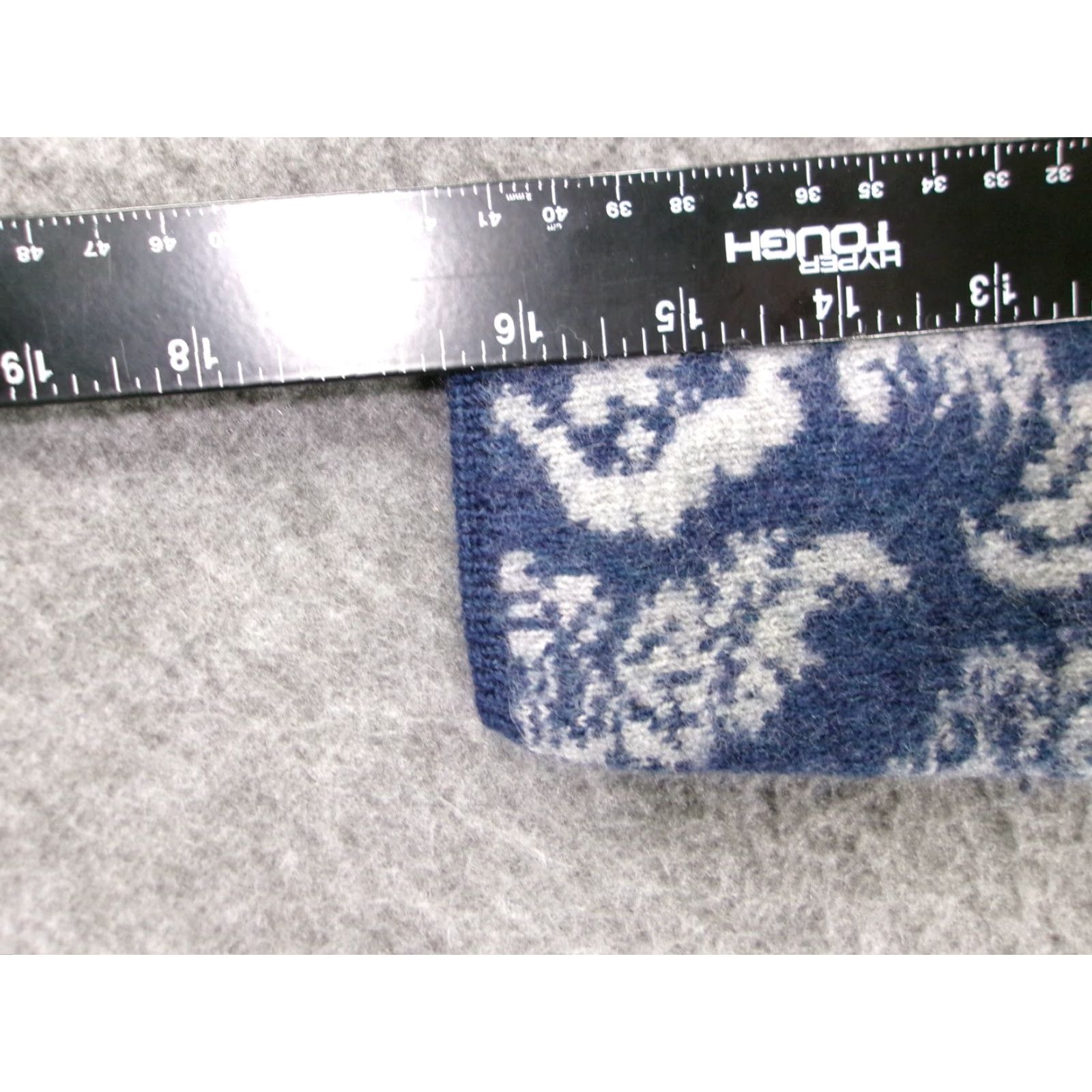 Vintage Amore Sweater Women Small Blue Floral Wool Full Zip 90s Classic Outdoor Size S / US 4 / IT 40 - 7 Thumbnail