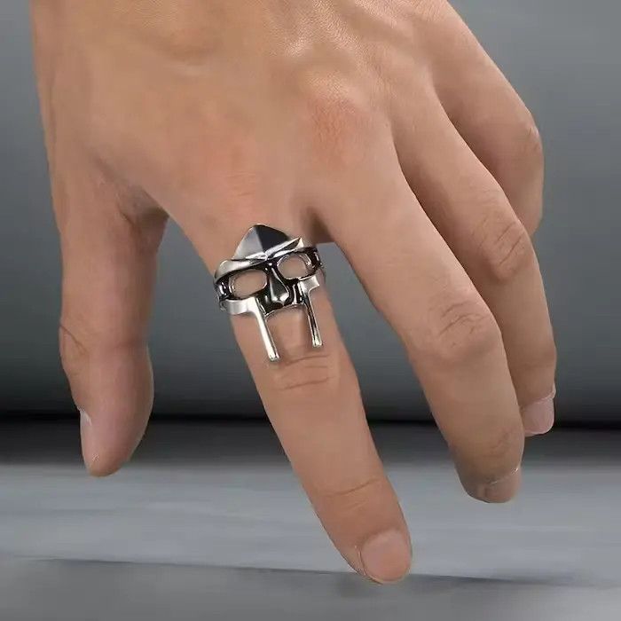 Vintage MF DOOM Ring Size ONE SIZE - 2 Thumbnail
