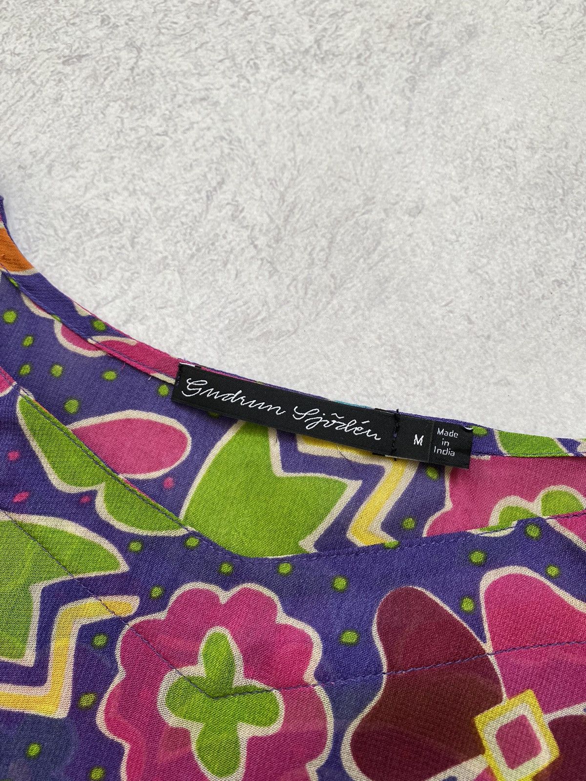 Gudrun Sjoden Gudrun Sjoden Multicolor Floral Knee Length Dress Size M Size M / US 6-8 / IT 42-44 - 10 Thumbnail