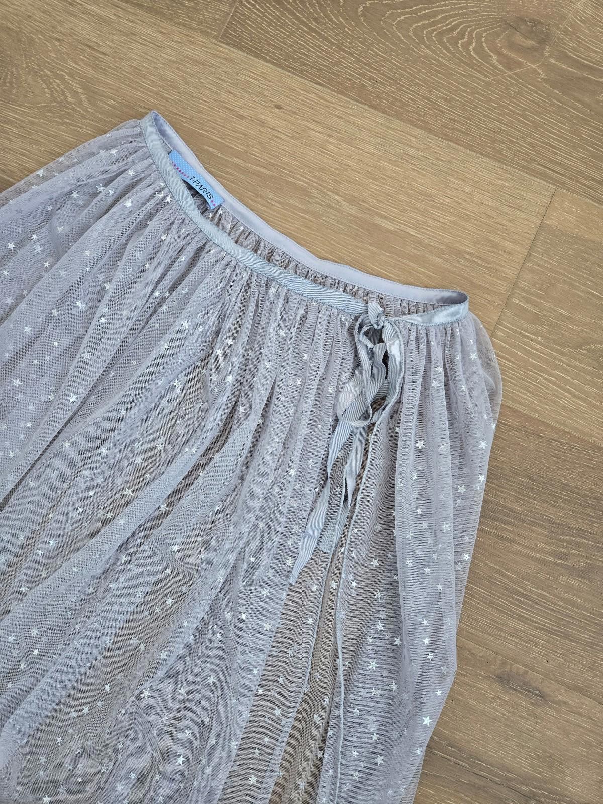 Free People T-Parts Two Layer Star Mesh Tulle Skirt Size 28" / US 6 / IT 42 - 7 Thumbnail