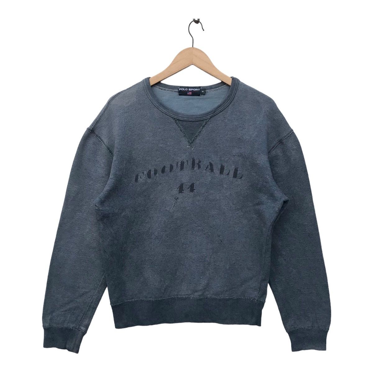 Polo Ralph Lauren Polo Ralph Lauren Polo Sport Football Faded Sweatshirt Size US M / EU 48-50 / 2 - 1 Thumbnail