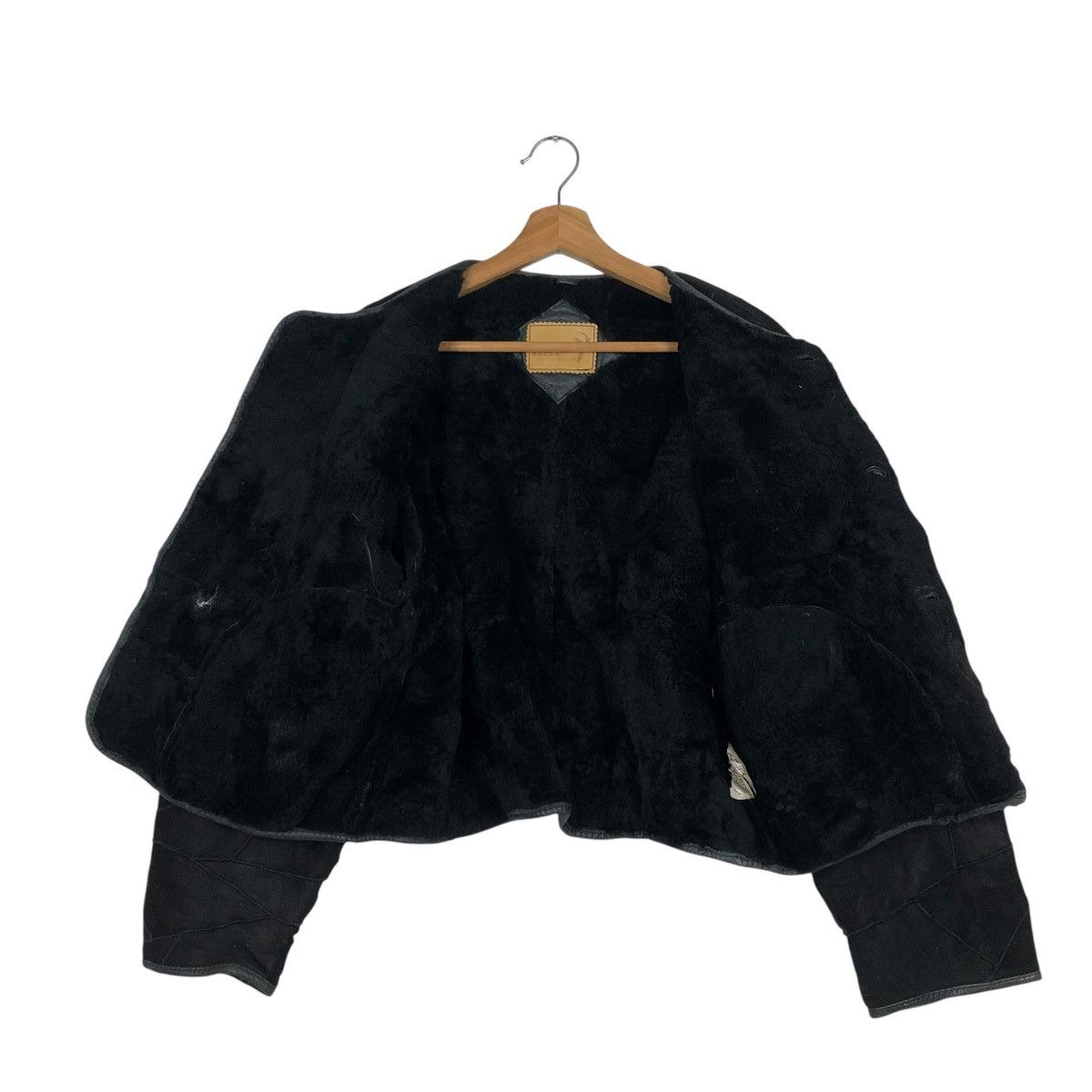 Issey Miyake 🔥VINTAGE LEATHER SHEARLING PATCH WORK HAI SPORTING GEAR Size US M / EU 48-50 / 2 - 15 Thumbnail