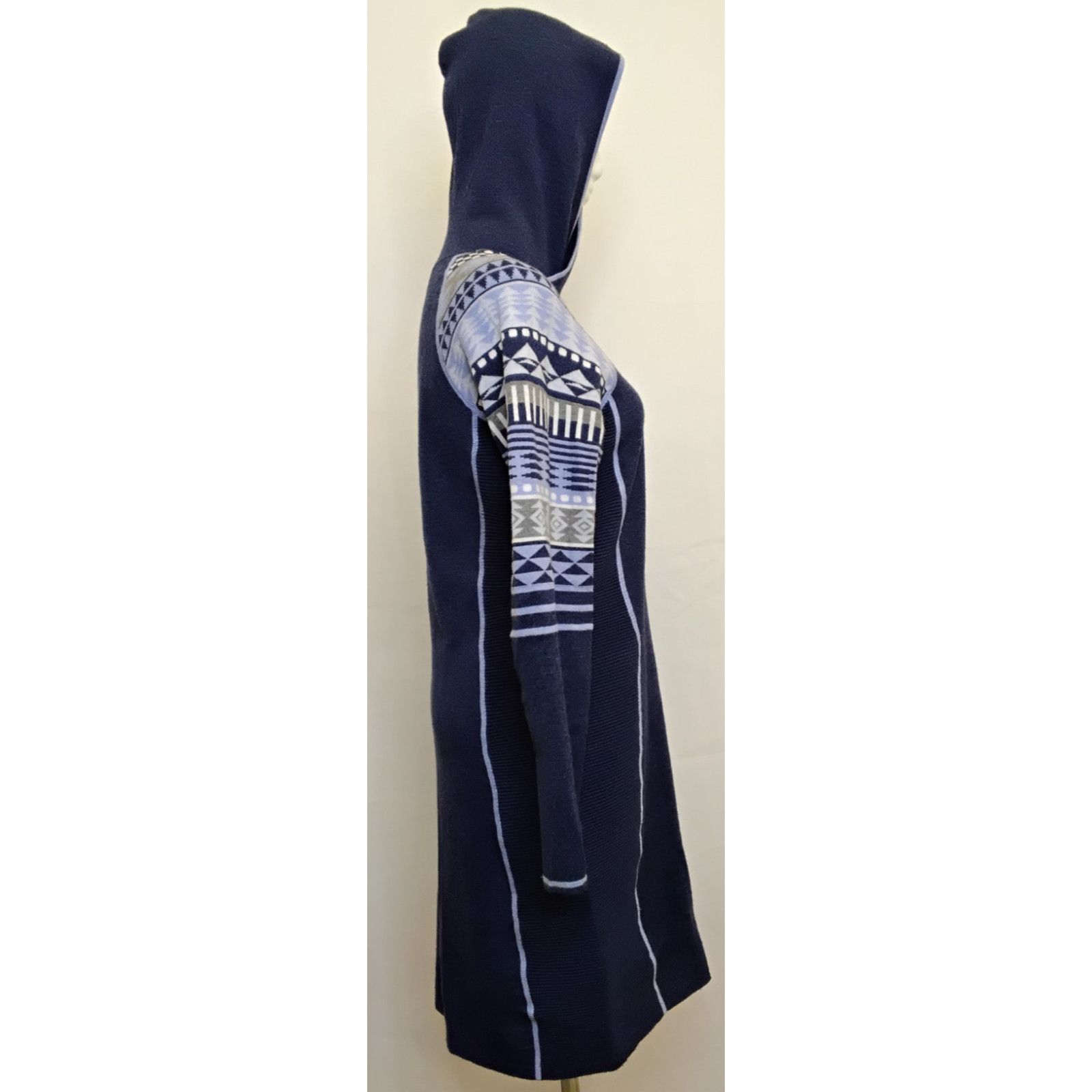Other Krimson Klover Sweater Dress Women's Small Wool Blend Blue Size S / US 4 / IT 40 - 4 Thumbnail