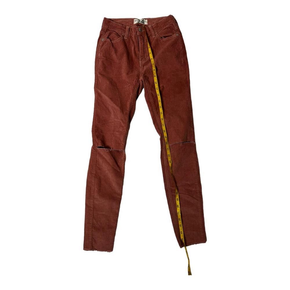 Free People Free People l Pink Holes In Corduroy Size 24 Size 24" / US 00 / IT 34 - 4 Thumbnail