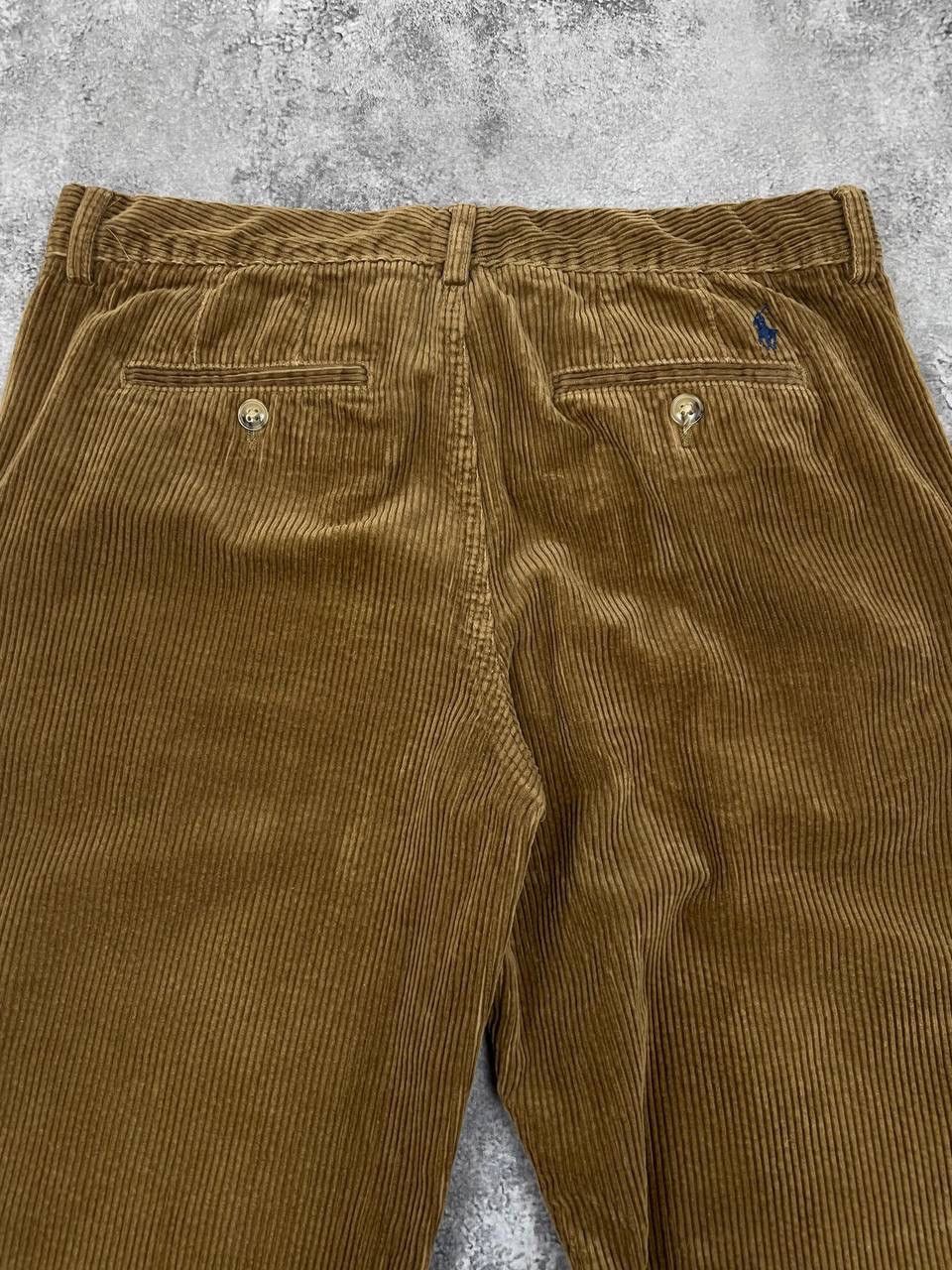 Polo Ralph Lauren Polo Ralph Lauren women Corduroy Pants Brown Straight Fit Size 36" / US 14 / IT 50 - 3 Thumbnail