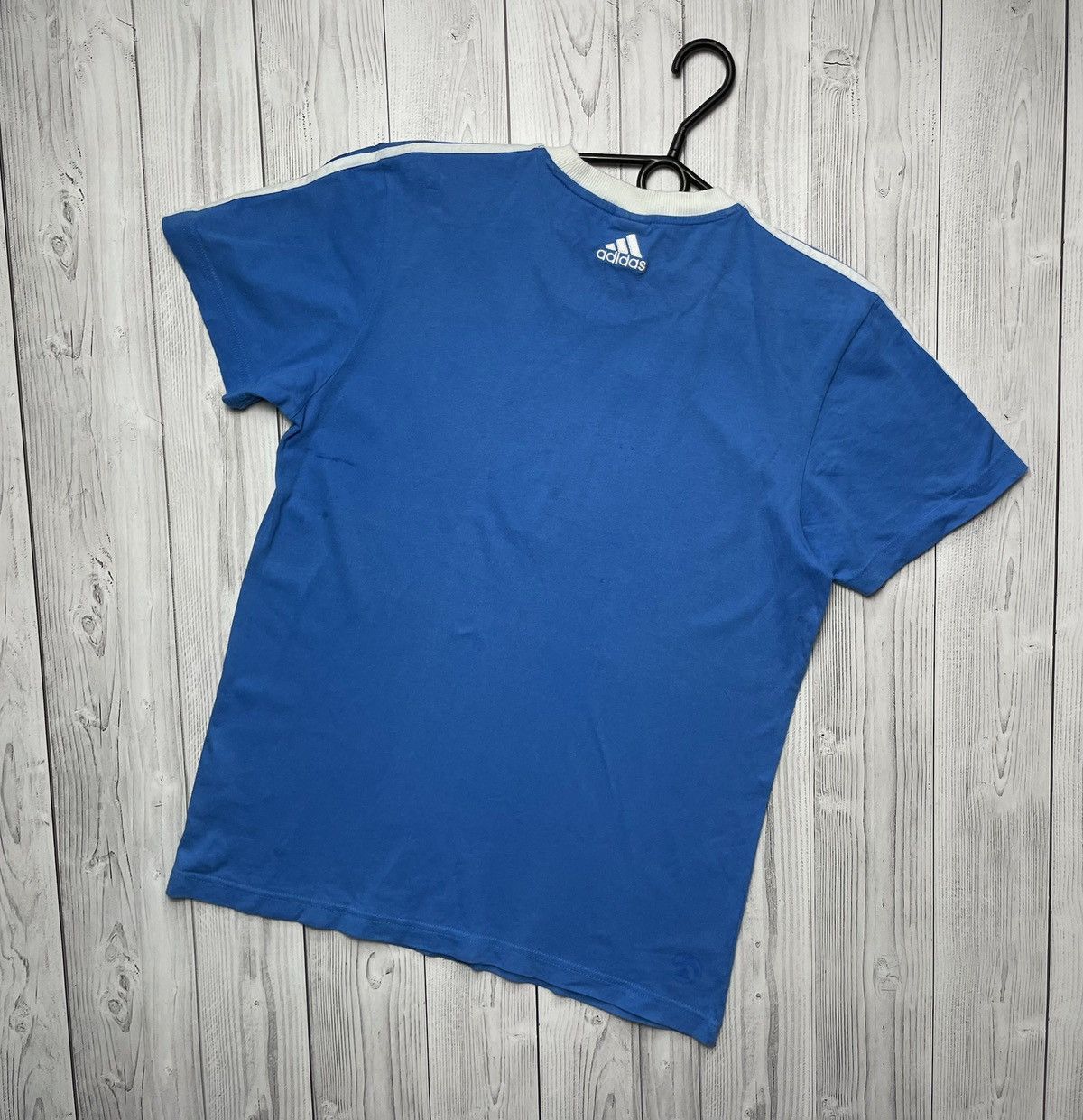 Adidas × Vintage Vintage adidas Italy soccer jersey blue size L italia Size US L / EU 52-54 / 3 - 8 Thumbnail