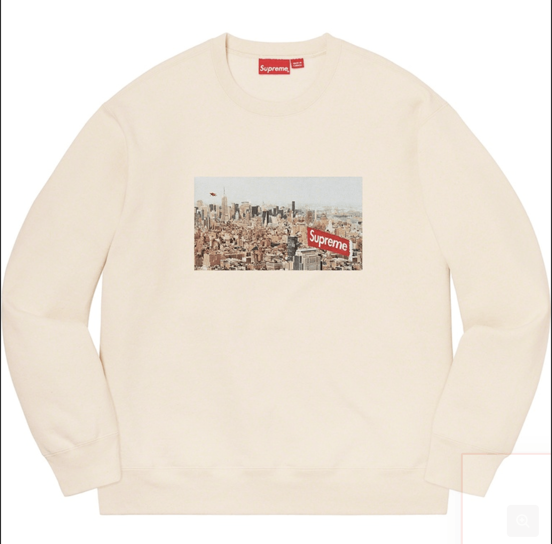 Supreme Aerial Crewneck Natural Size US S / EU 44-46 / 1 - 1 Thumbnail