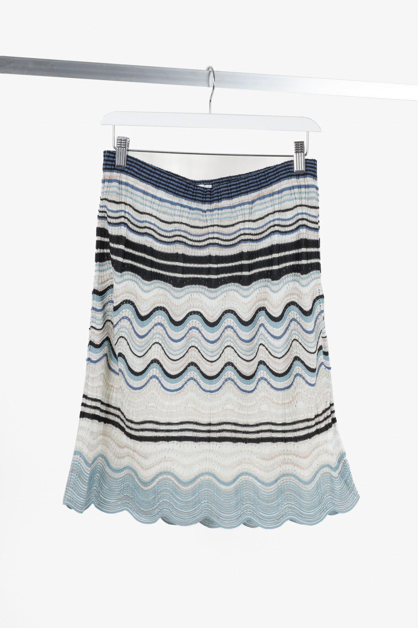 Missoni Missoni Multi Colour Knit Mini Skirt Size 26" / US 2 / IT 38 - 1 Thumbnail