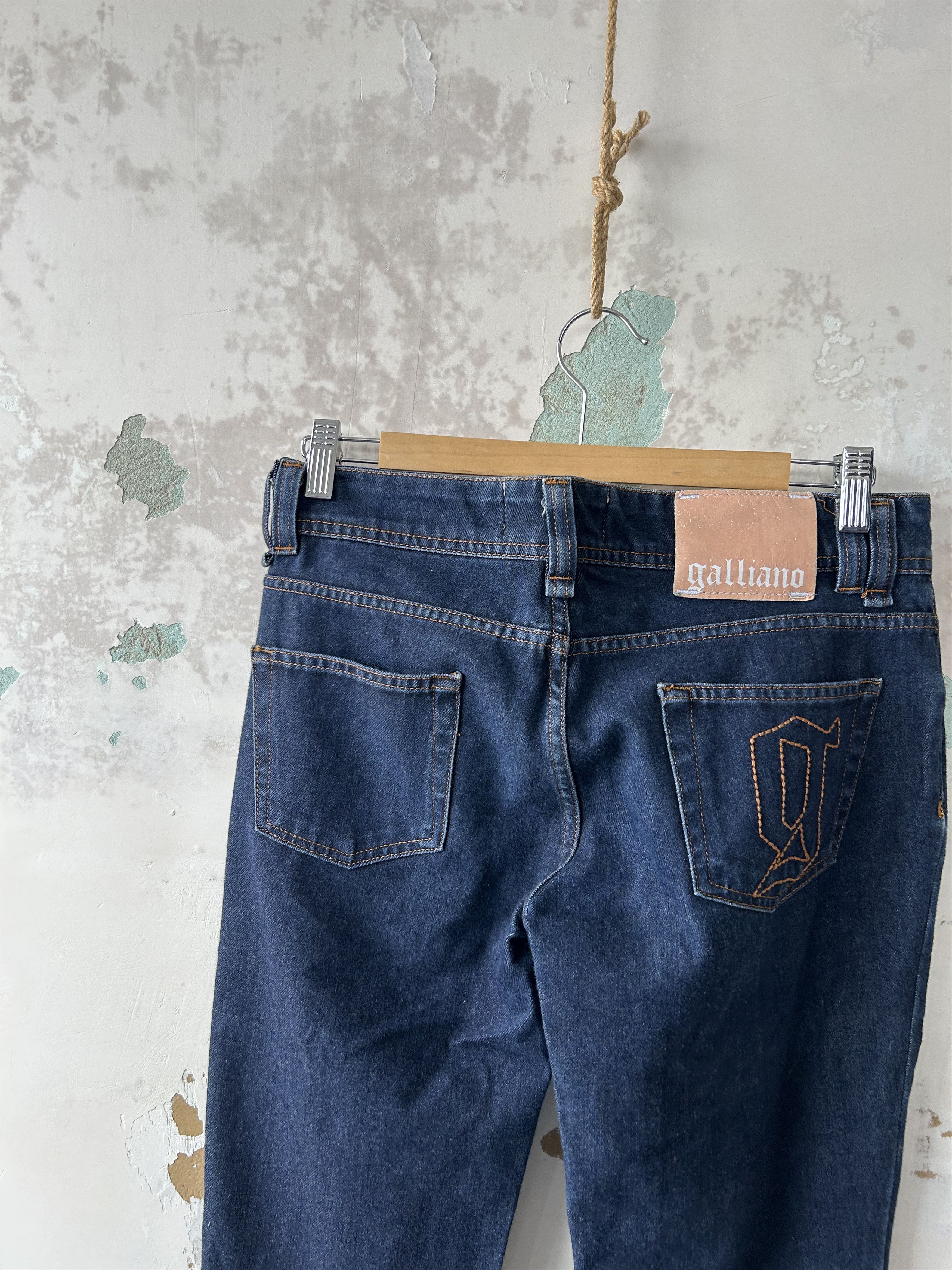 John Galliano John Galliano jeans y2k rare Size 30" / US 8 / IT 44 - 8 Thumbnail