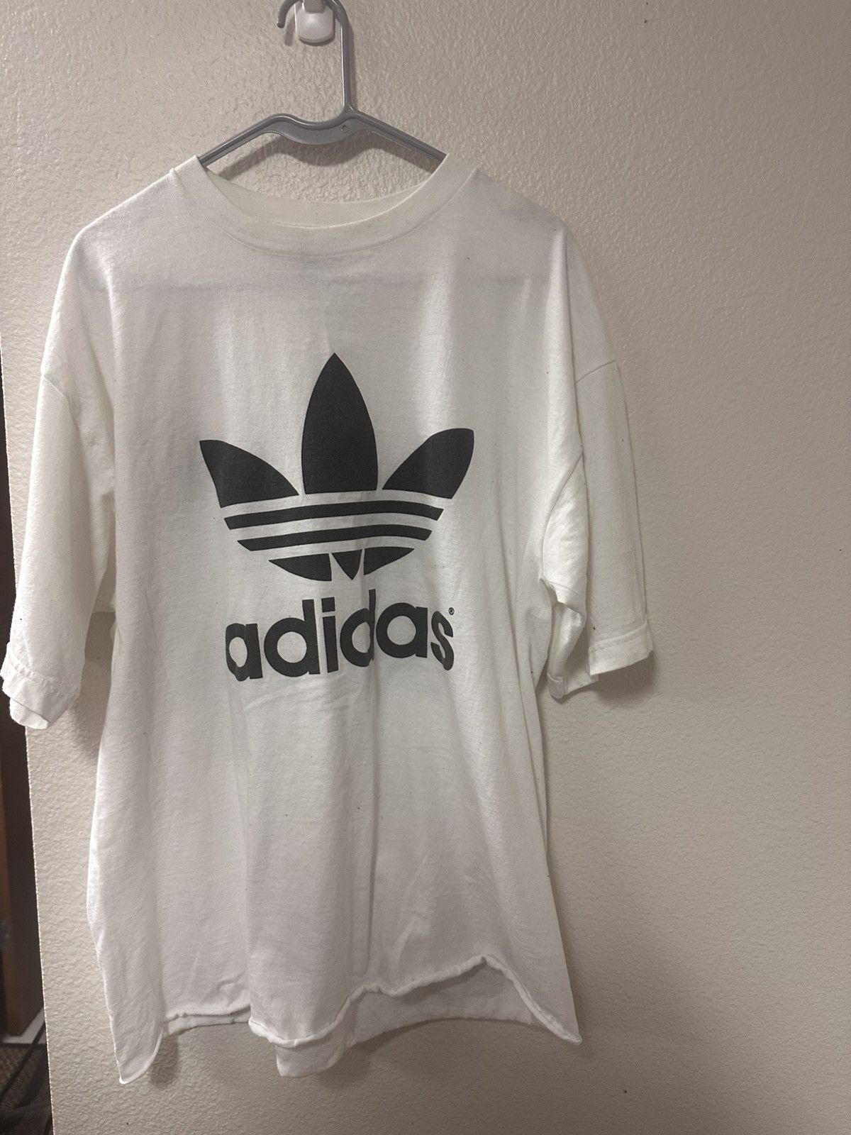 Adidas Vintage adidas Tee Size US L / EU 52-54 / 3 - 2 Thumbnail