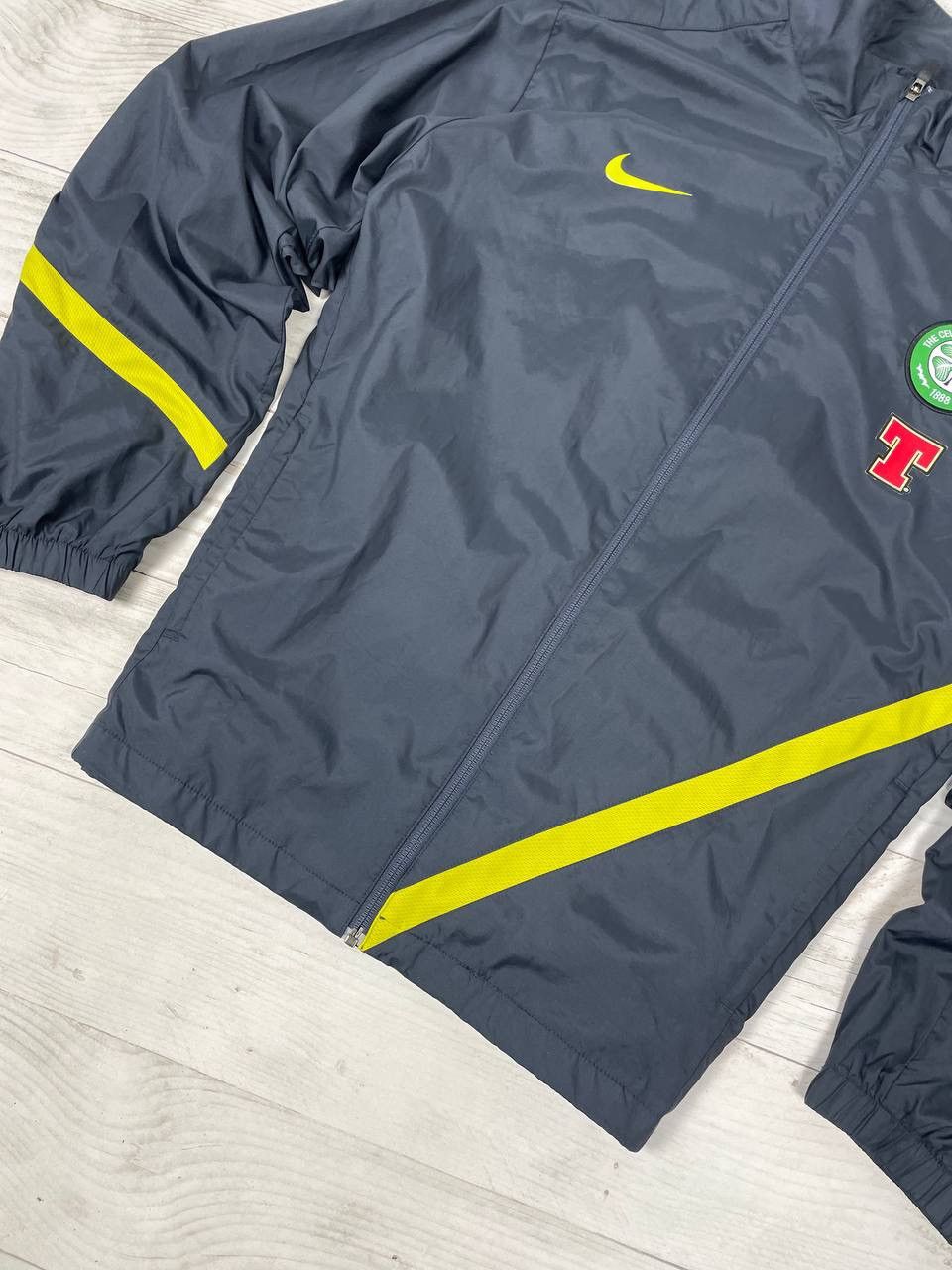 Nike Nike Celtic 2011 2012 Training Track Jacket Football Soccer Size US XXL / EU 58 / 5 - 3 Thumbnail