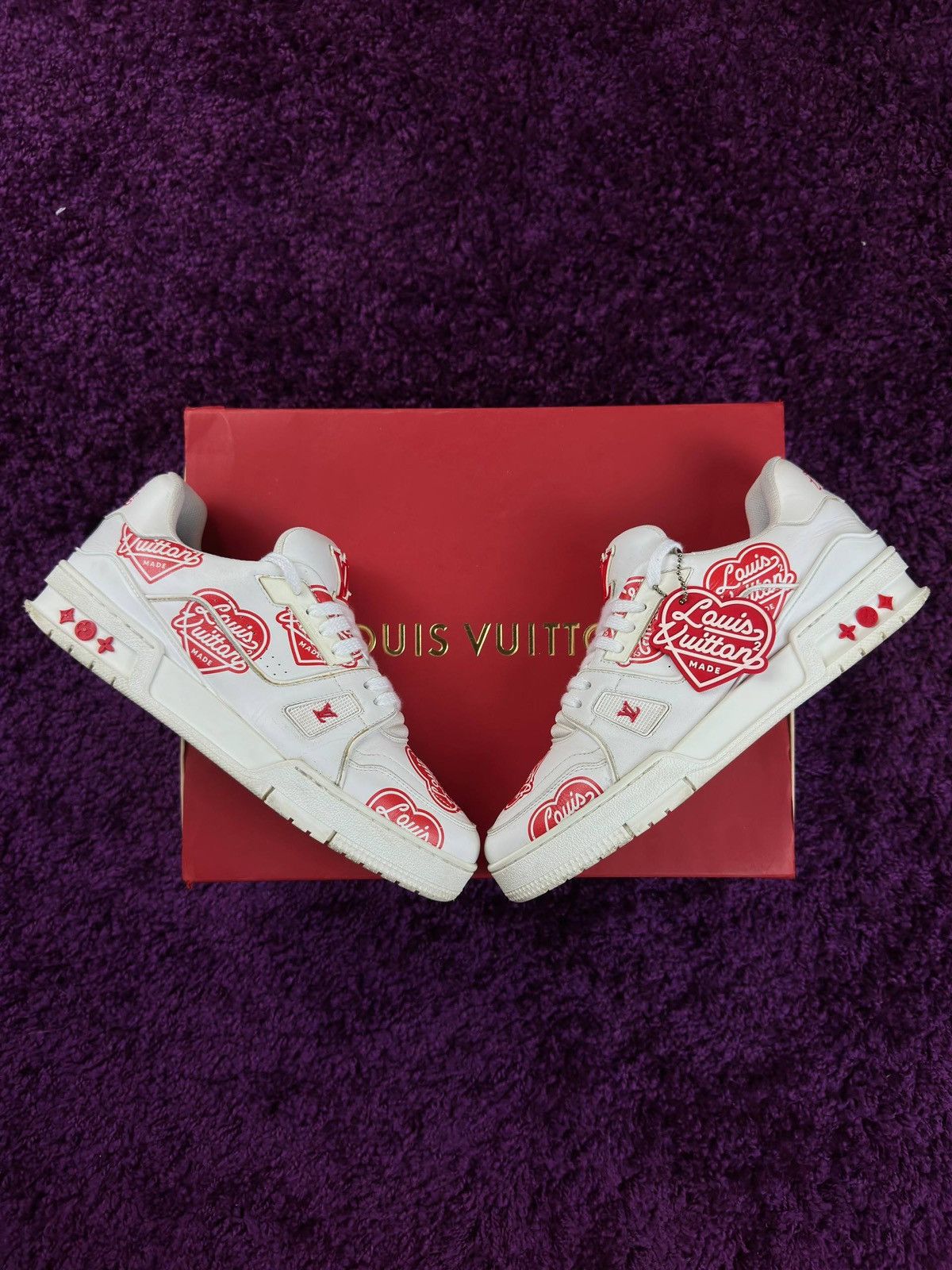 Louis Vuitton × Nigo Louis Vuitton X Nigo Human Made Trainers Size US 6.5 / EU 39-40 - 1 Thumbnail