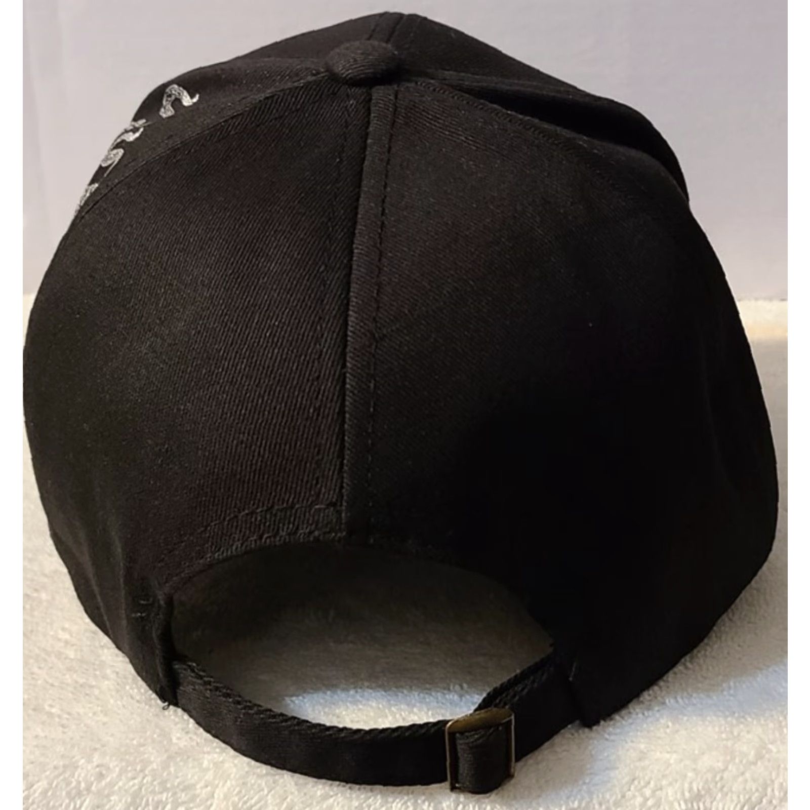 Vintage VINTAGE CHINESE DRAGON FANTASY MYTHICAL ADJUSTABLE BASEBALL CAP BLACK Men Adjustable Black Dragon Baseball Cap TEM Hat Size ONE SIZE - 4 Thumbnail
