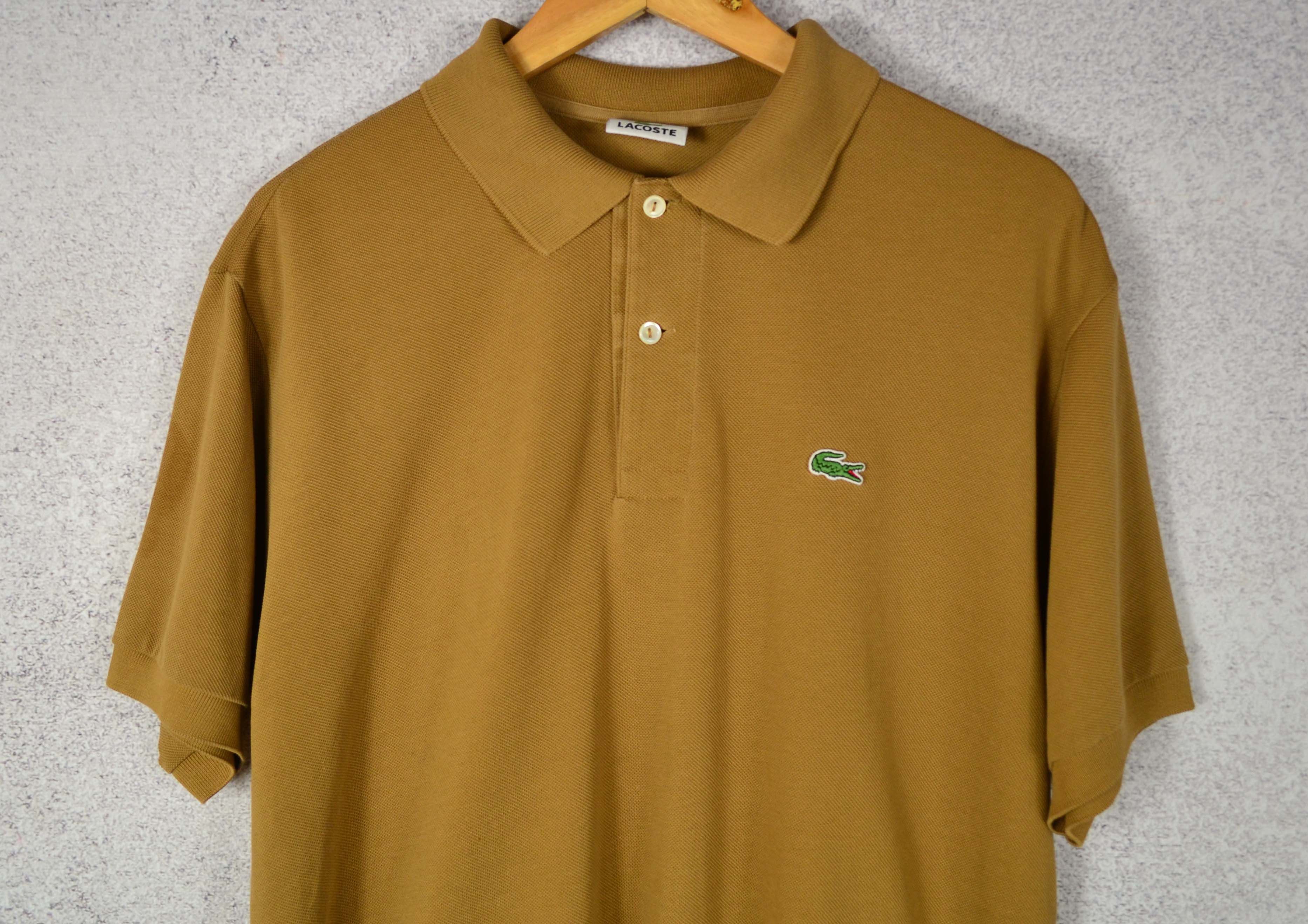 Lacoste Lacoste Vintage Polo Short Sleeve Size US XL / EU 56 / 4 - 2 Thumbnail