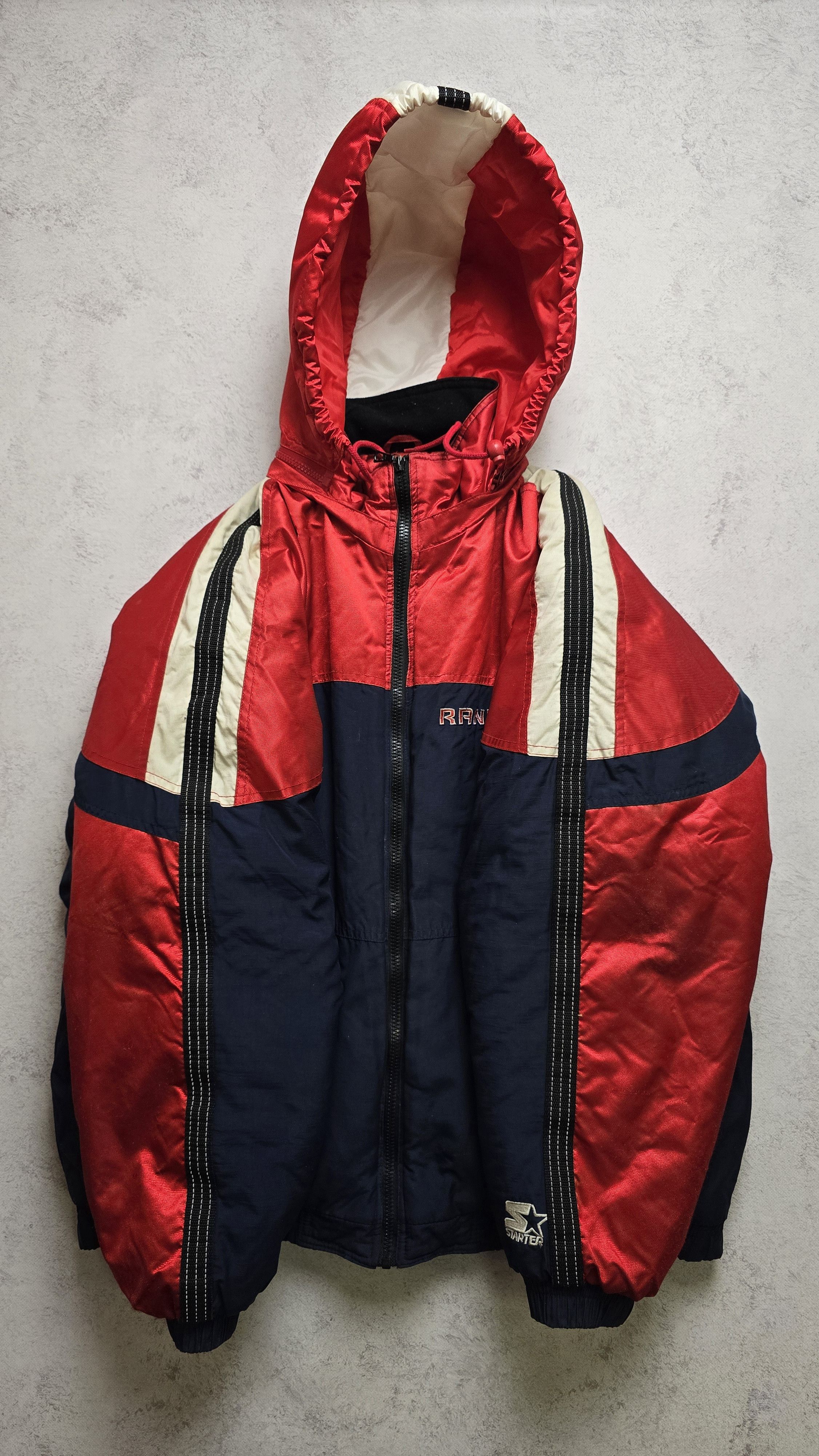 VTG New York Rangers Liberty 90s Puffer NHL Hockey Jacket