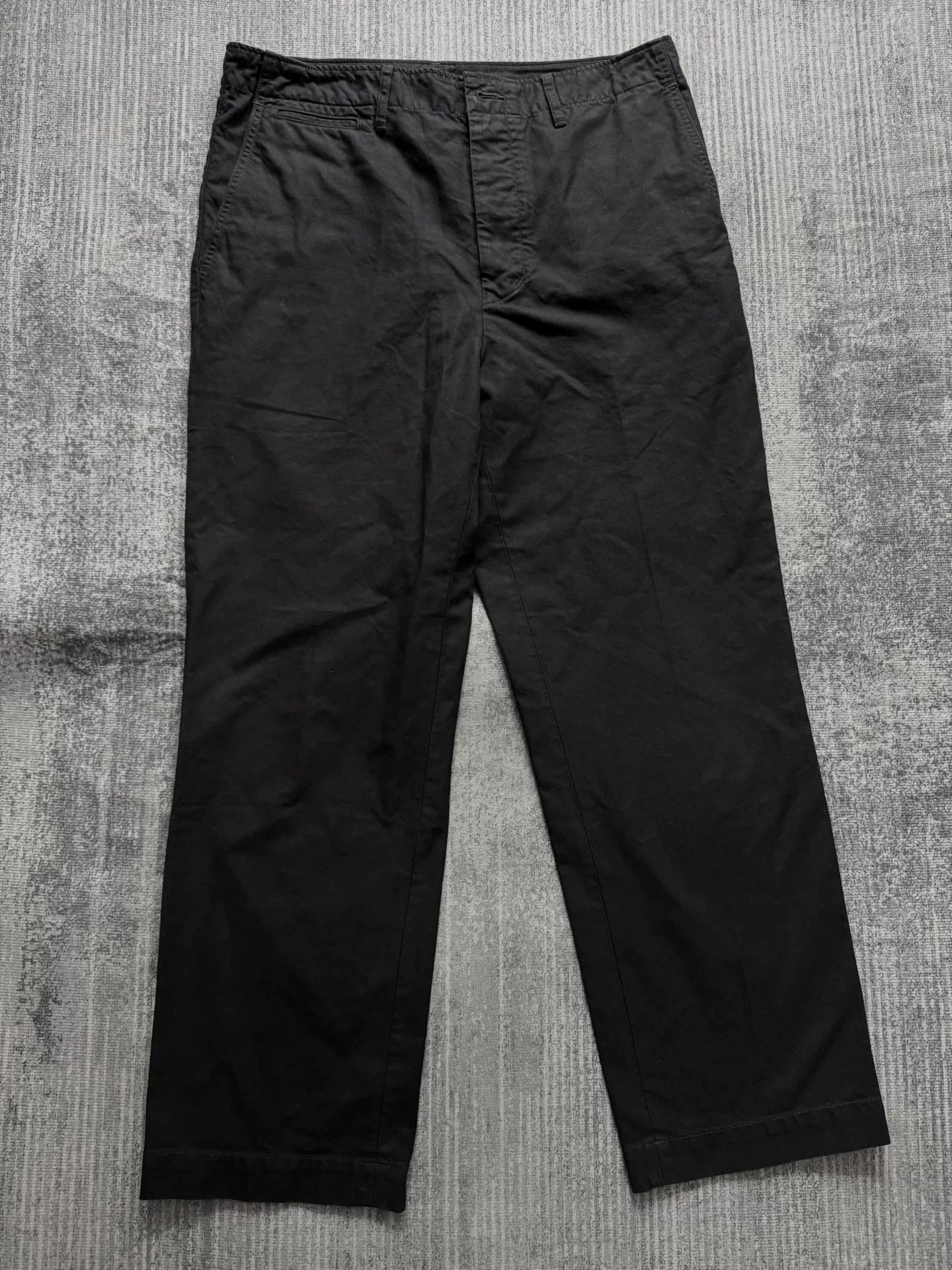 Visvim VISVIM Black Chino Pants 22SS Size US 30 / EU 46 - 1 Thumbnail