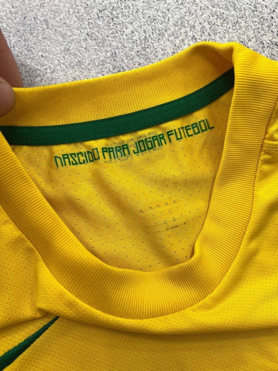 Nike Brazil National Team Nike Dri-FIT Jersey L 405504-703 Size US L / EU 52-54 / 3 - 7 Thumbnail