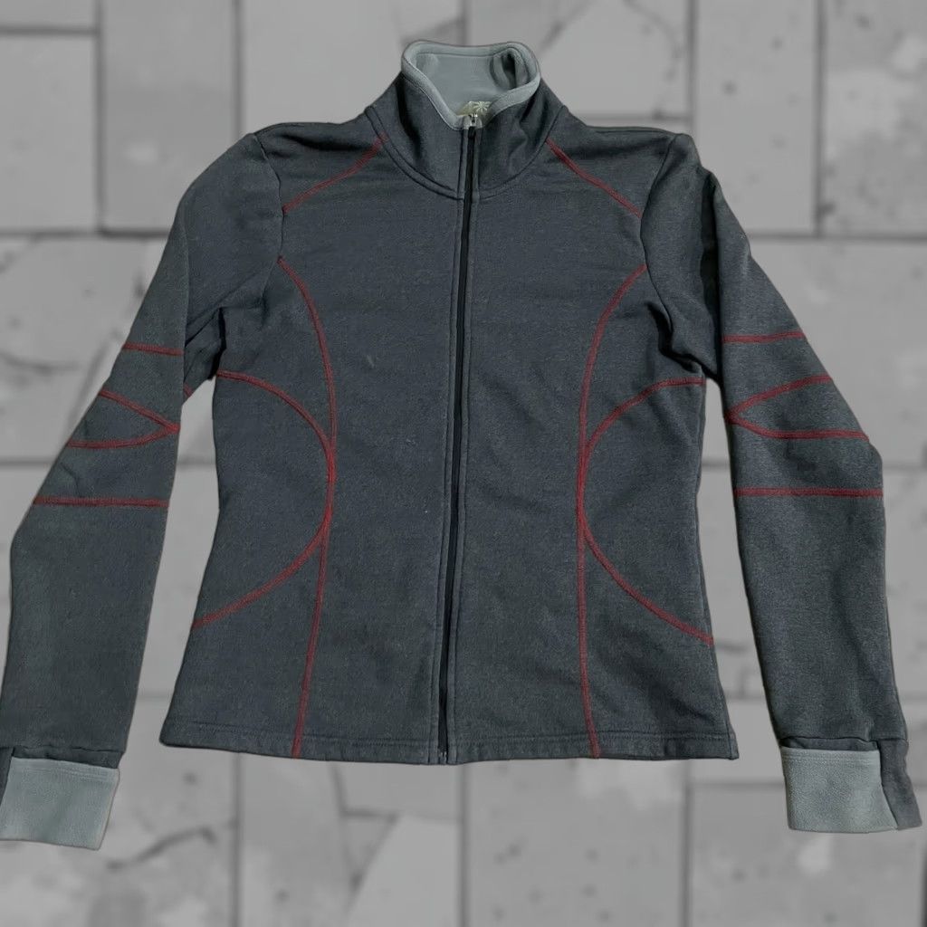 Athleta Athleta Jacket Womens Size S Gray Long Sleeve Zip-Up Activewear Basic Jacket Size S / US 4 / IT 40 - 1 Thumbnail