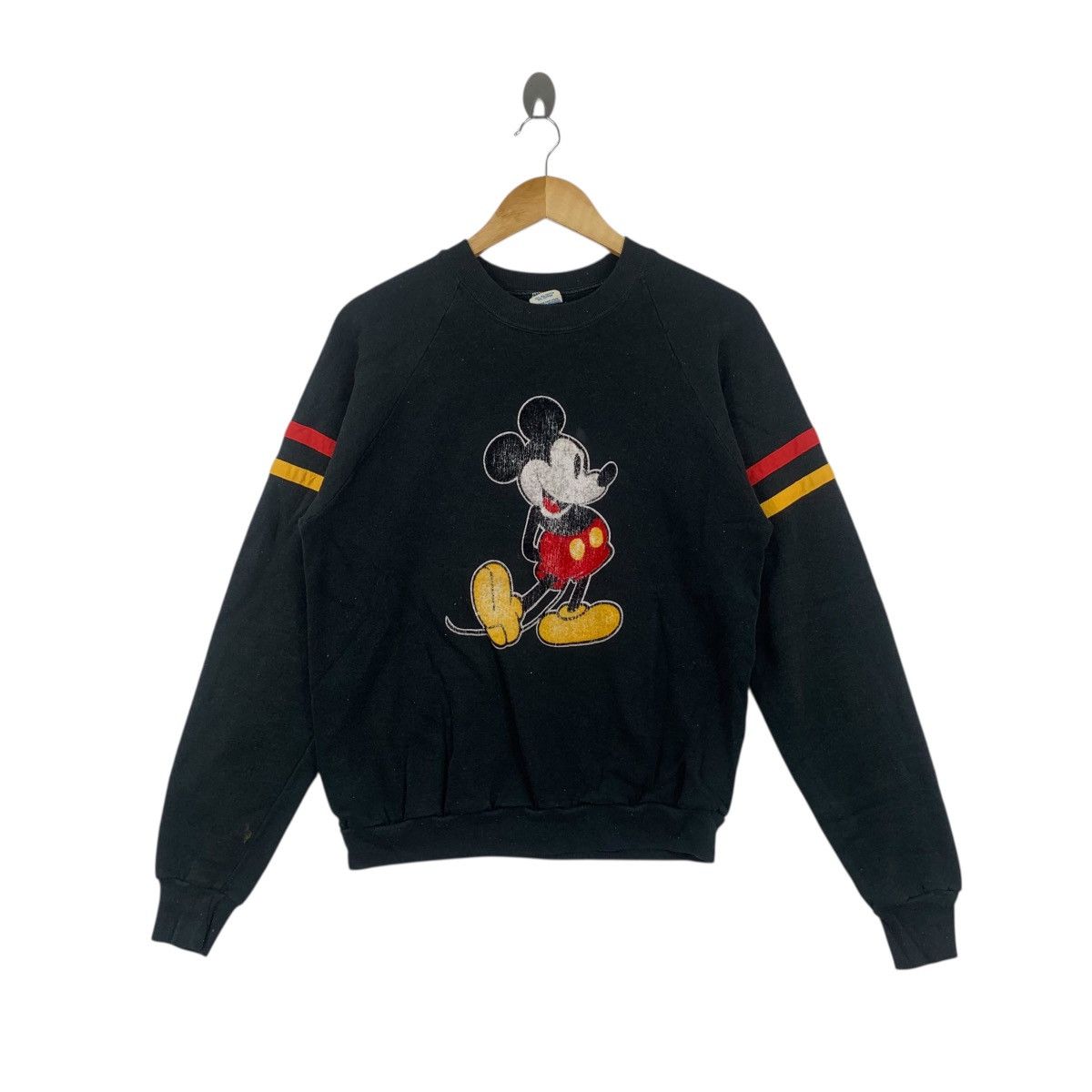 Mickey Mouse Vintage 80’ MICKEY MOUSE GERMANY Yellow Shoes Disney Size L / US 10 / IT 46 - 1 Thumbnail
