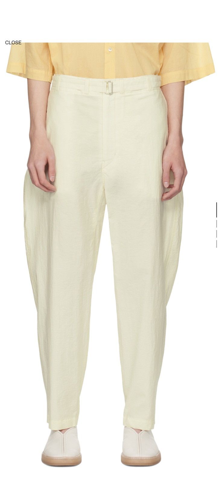 Lemaire mens lightweight pants.50/34. $750