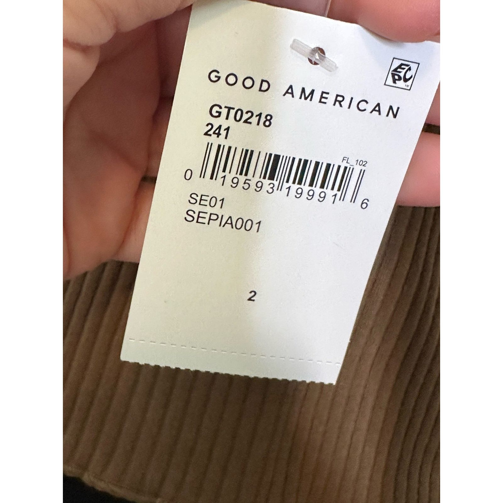 Good American Good American Mock Neck Long Sleeve Fitted Sweater Size M Size M / US 6-8 / IT 42-44 - 5 Thumbnail