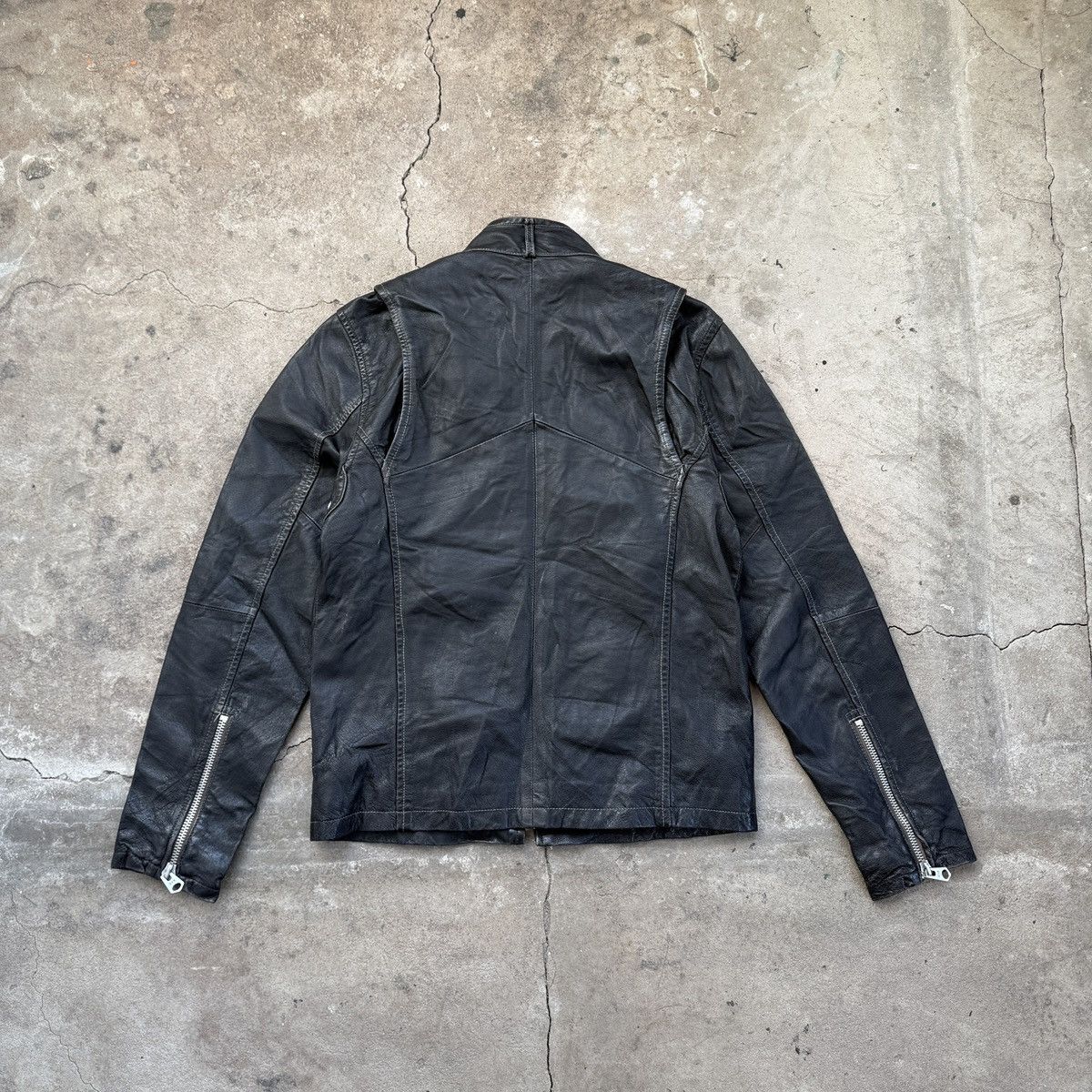 G-Star G-Star Raw Engineered Leather Zip Jacket Size US M / EU 48-50 / 2 - 2 Thumbnail