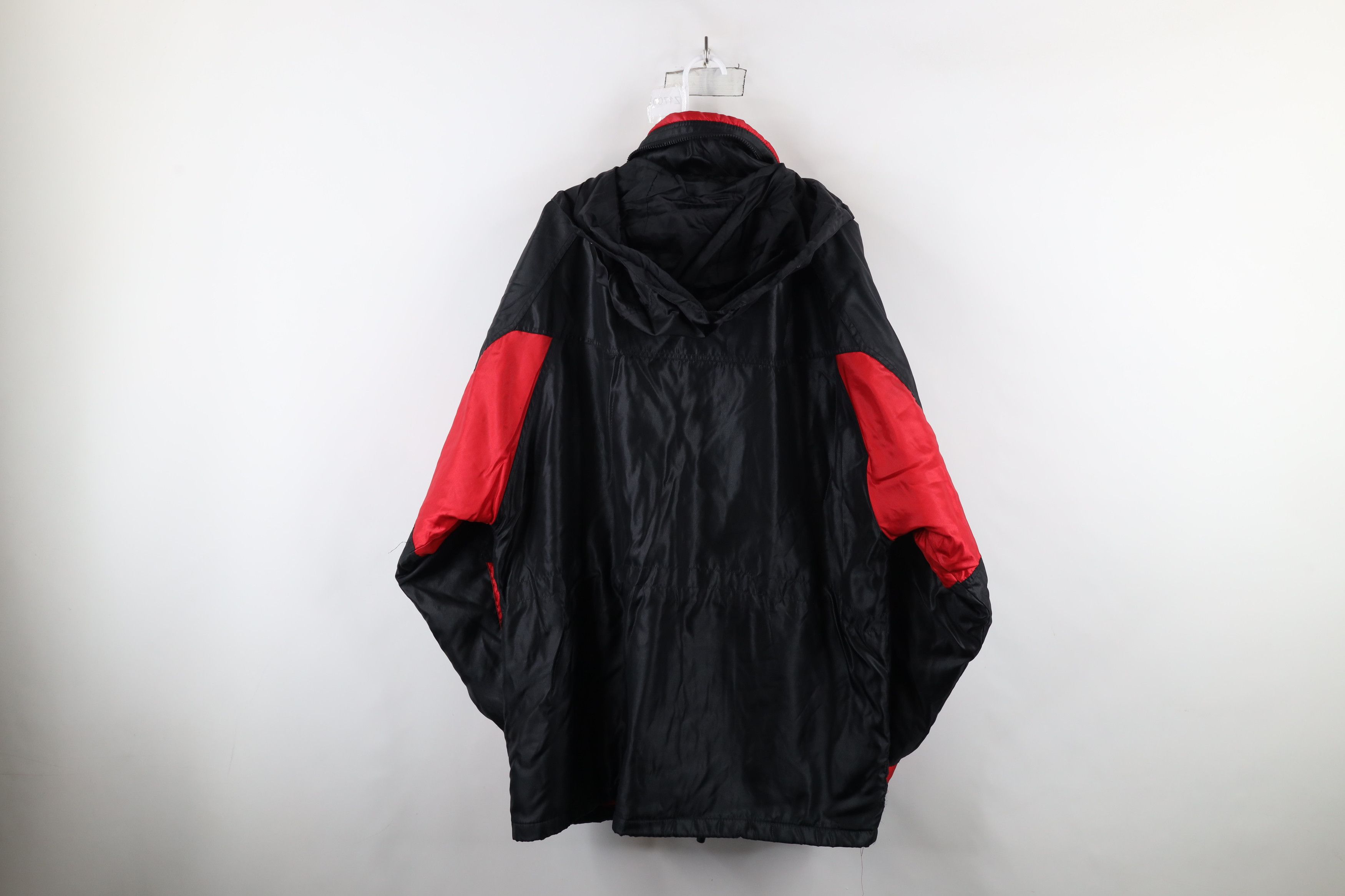 Marlboro × Vintage Vintage 90s Marlboro Block Full Zip Parka Jacket Hooded Size US XL / EU 56 / 4 - 16 Thumbnail