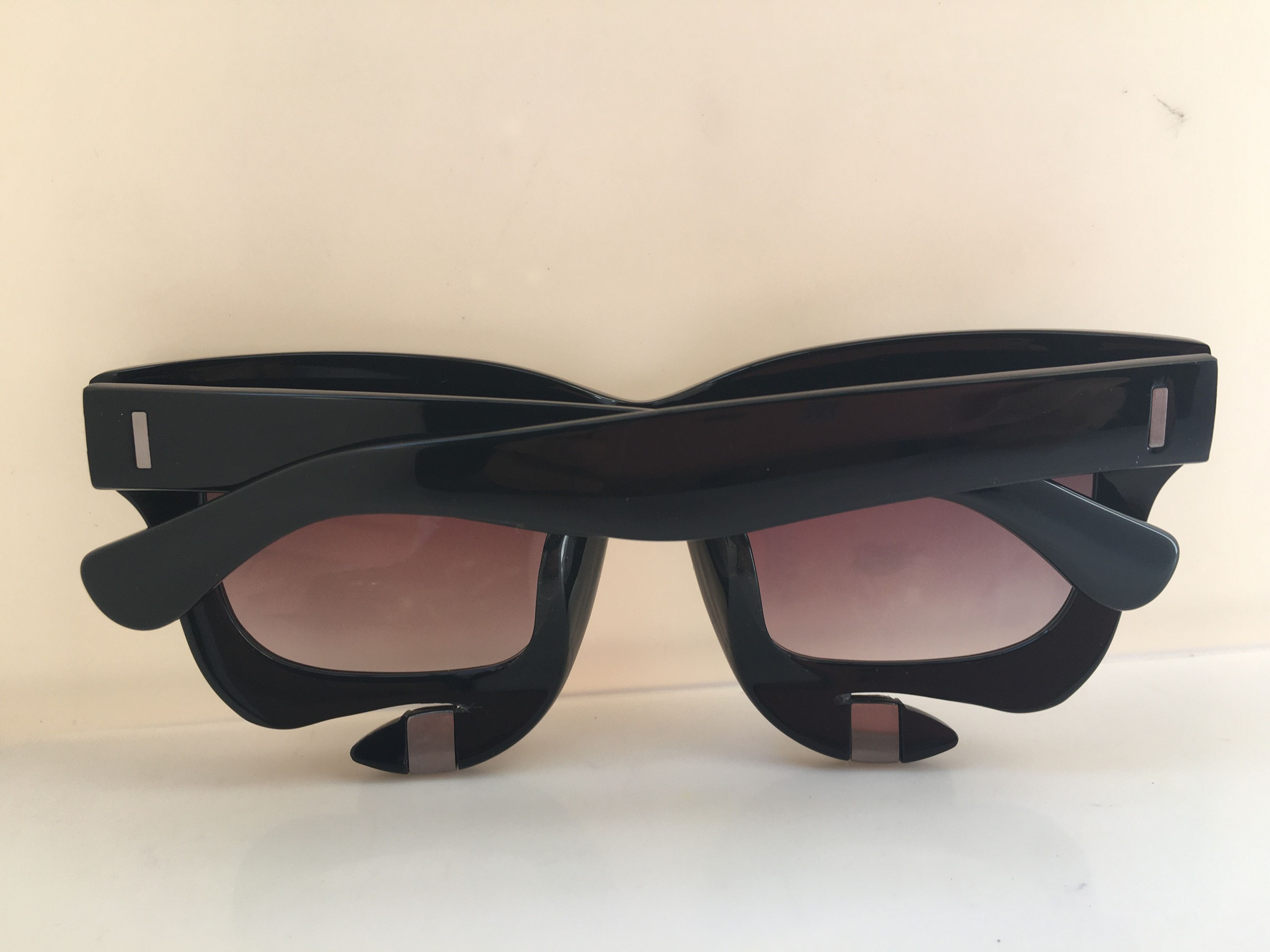 Other Rain Handmade Black Acetate Diva Girls Sunglasses Frame Size ONE SIZE - 7 Thumbnail