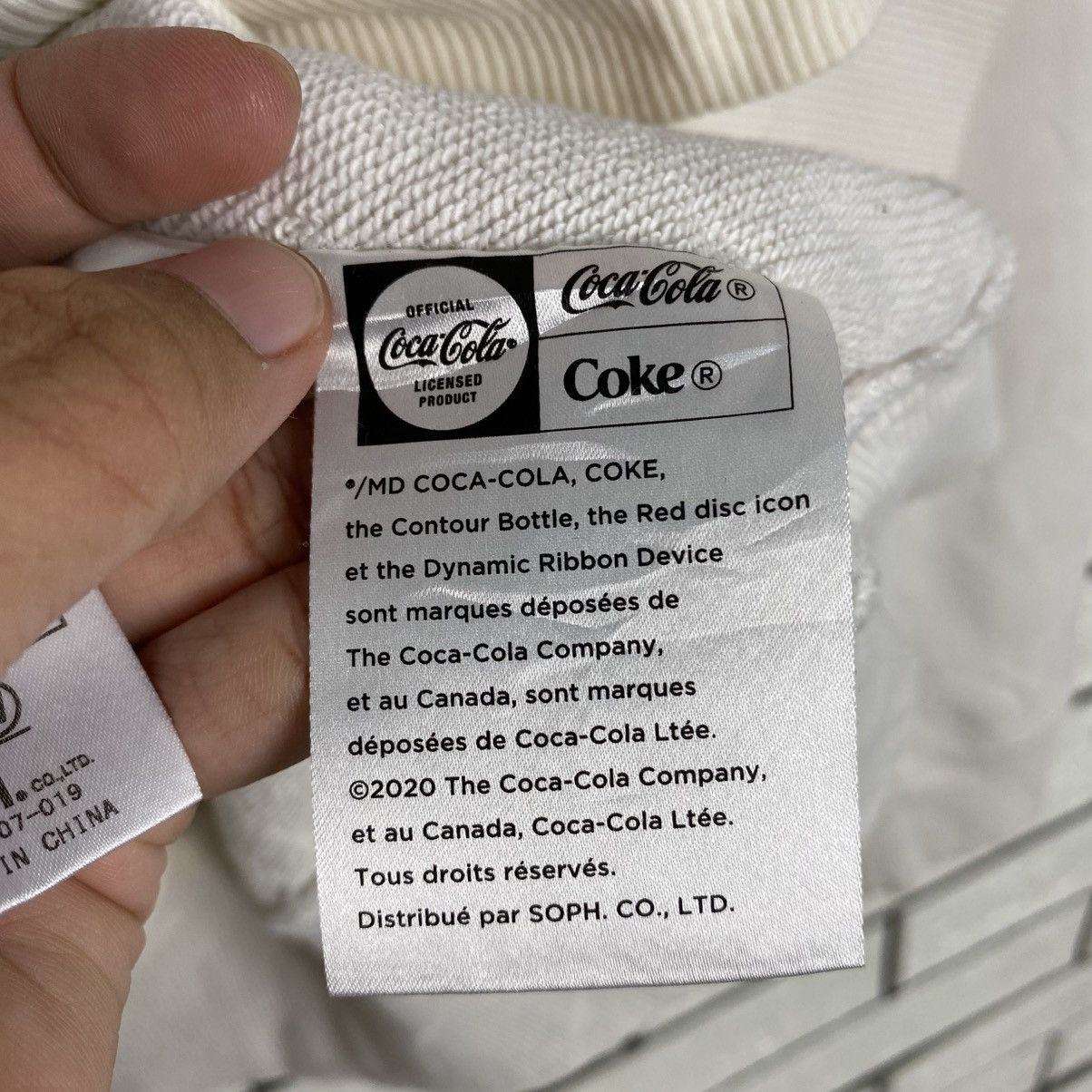 Japanese Brand Vintage Sweatshirt Coca Cola Big Logo Size US S / EU 44-46 / 1 - 16 Thumbnail