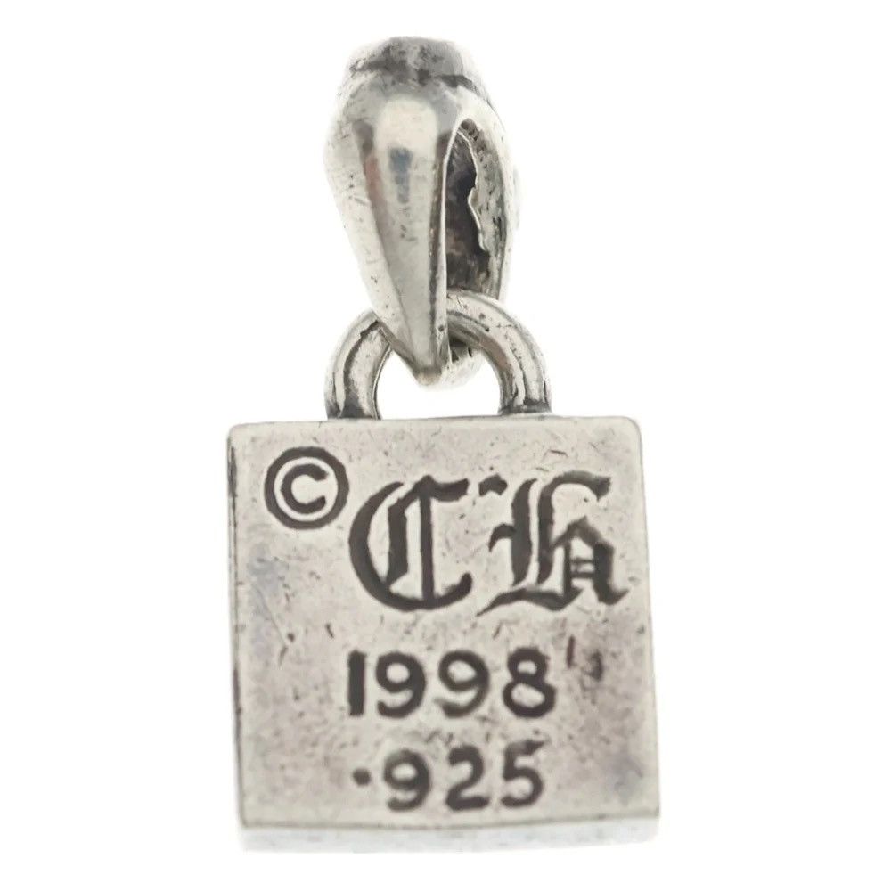 Chrome Hearts Chrome Hearts Emerald Framed Cross pendant Necklace charm Size ONE SIZE - 2 Thumbnail