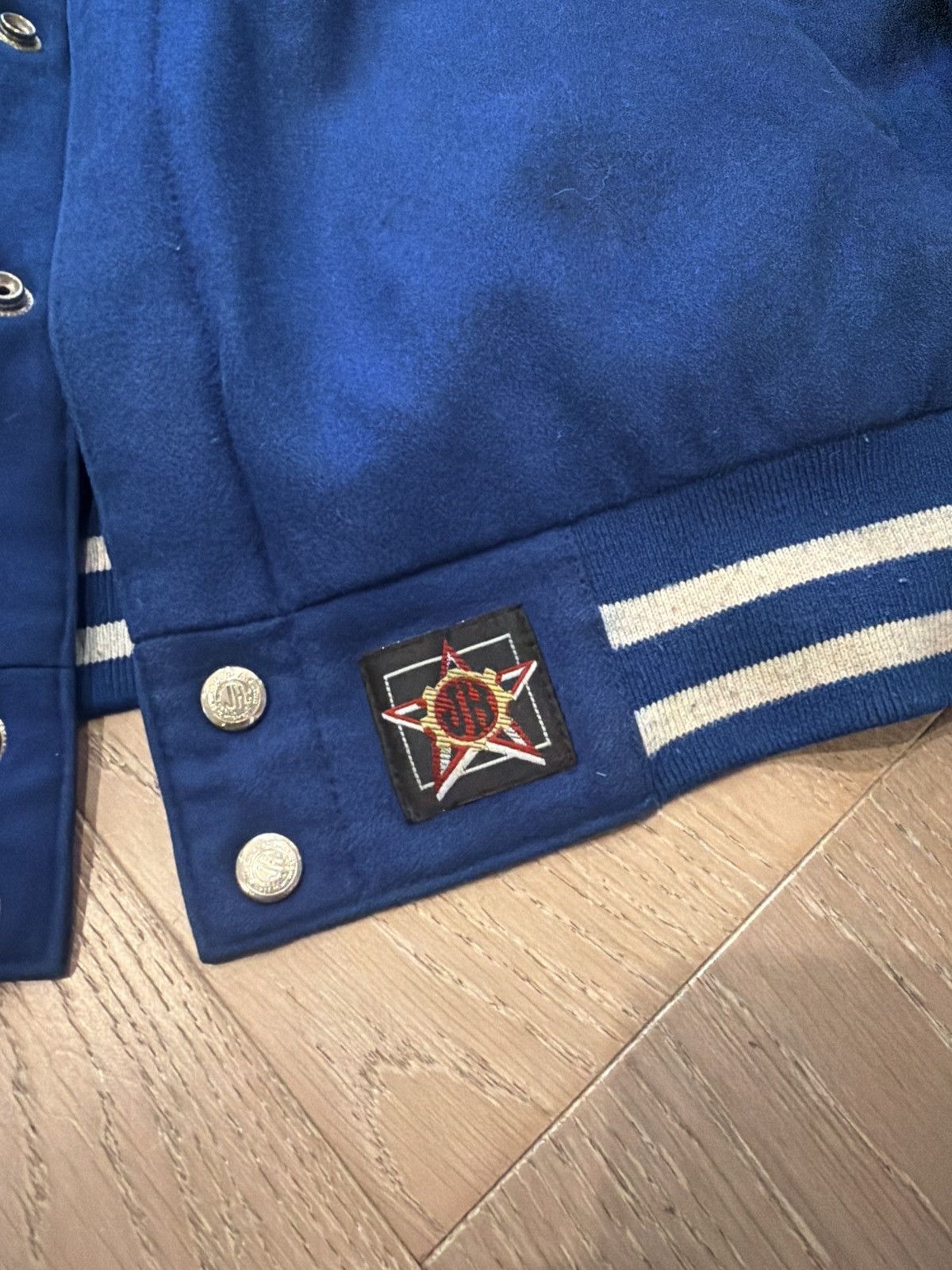 Jeff Hamilton Vintage JH Los Angeles Dodgers Reversible Letterman Jacket Size US L / EU 52-54 / 3 - 5 Thumbnail