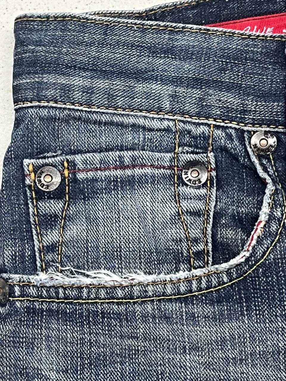 Edwin EDWIN BLACK FADED JEANS Size US 30 / EU 46 - 8 Thumbnail