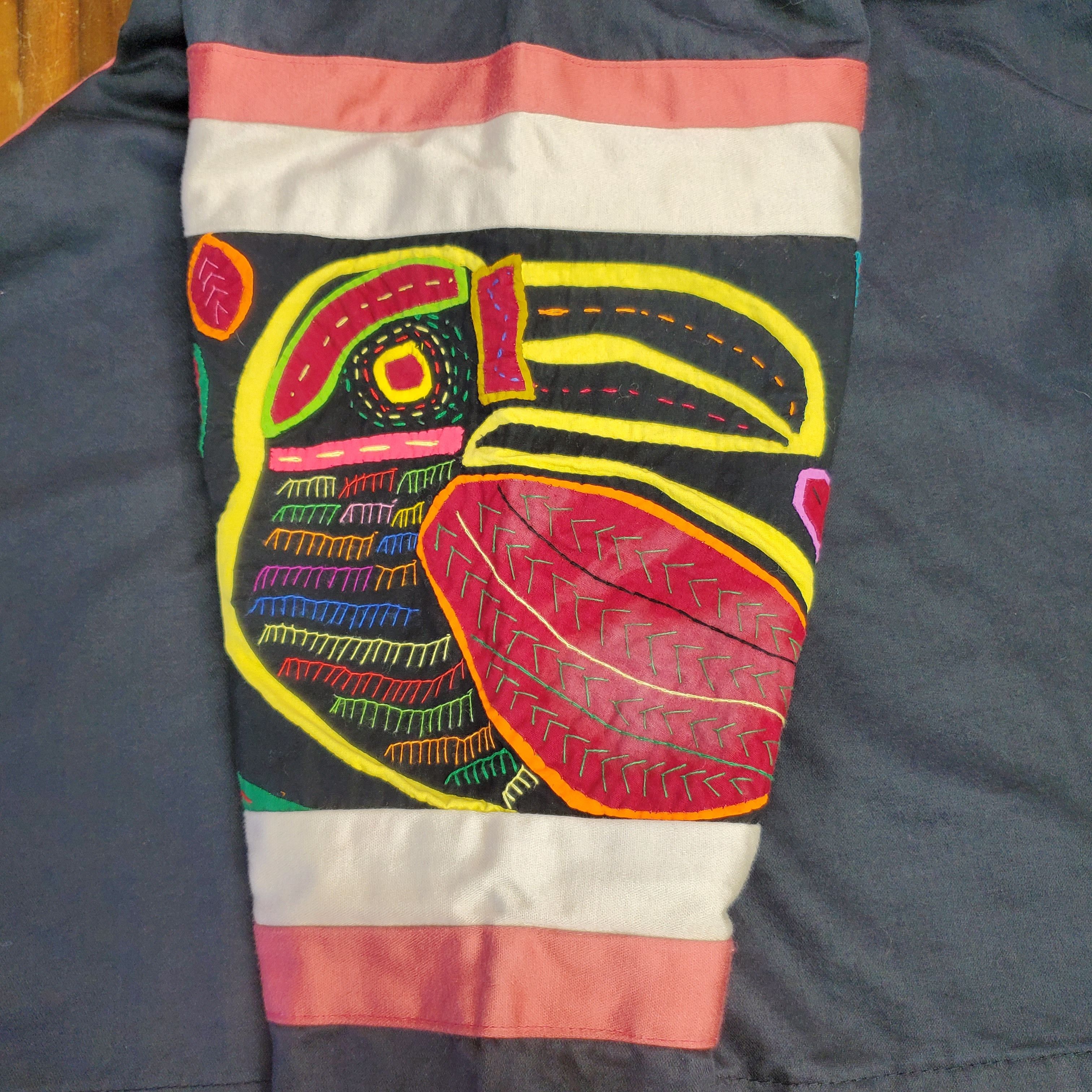 Other Crossroads MS Size L Jacket Cardigan 100% Cotton Hand Embro Size L / US 10 / IT 46 - 5 Thumbnail